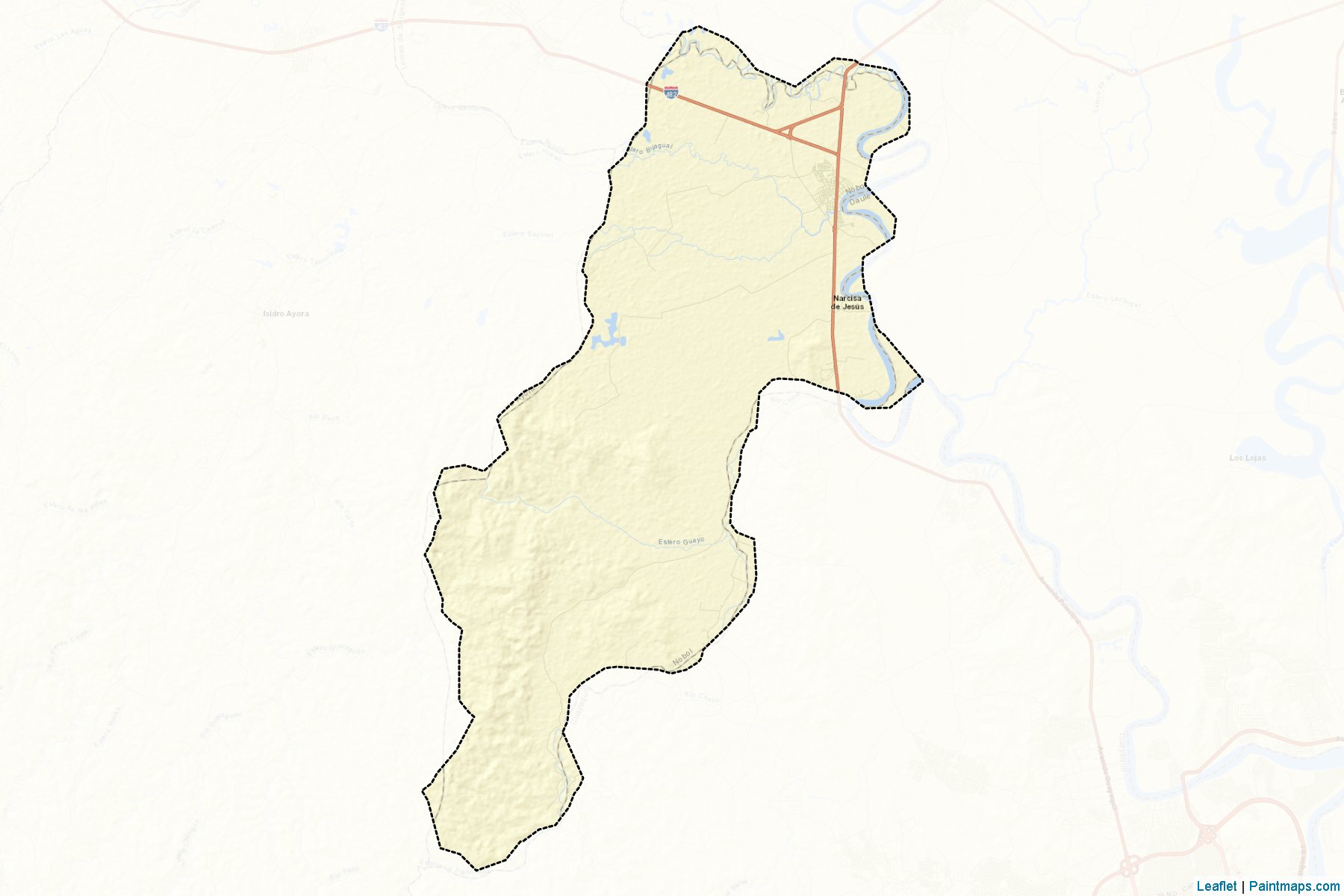 Muestras de recorte de mapas Nobol (Guayas)-2