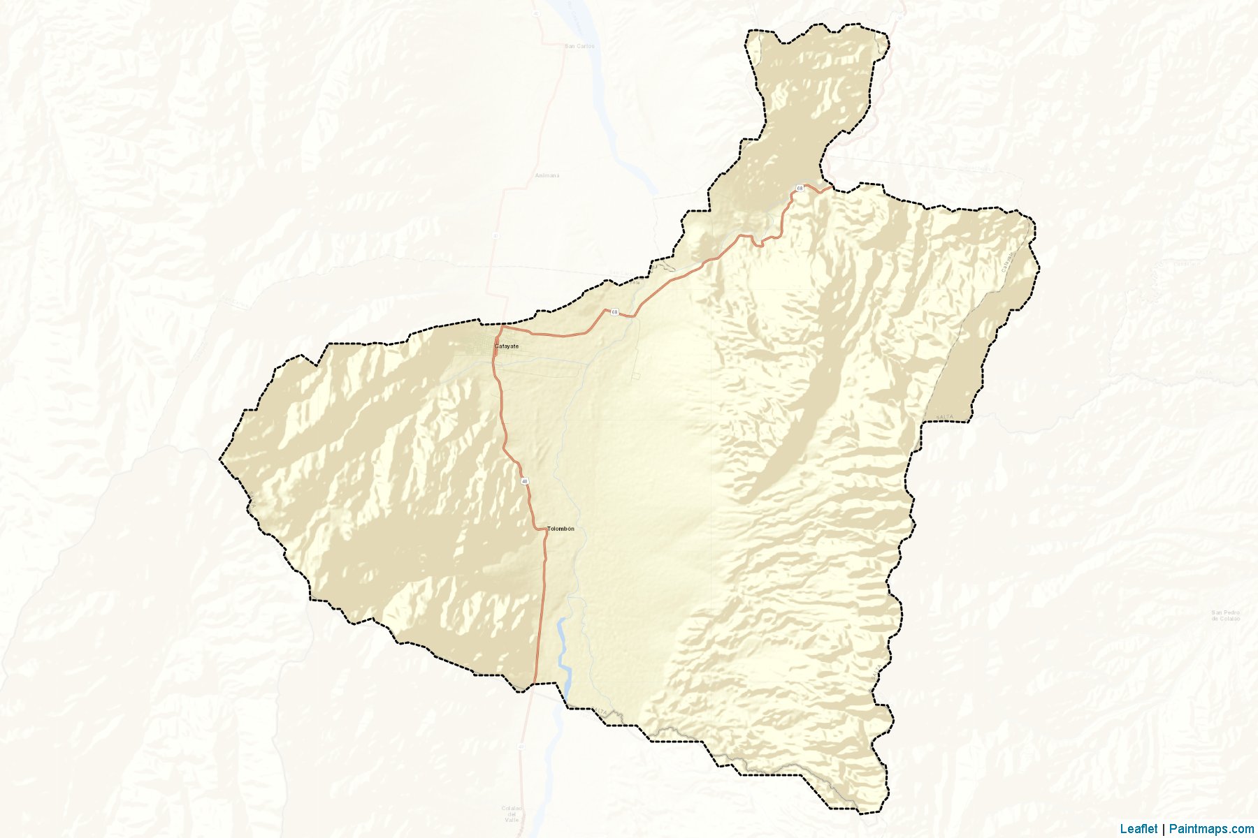 Cafayate (Salta) Map Cropping Samples-2