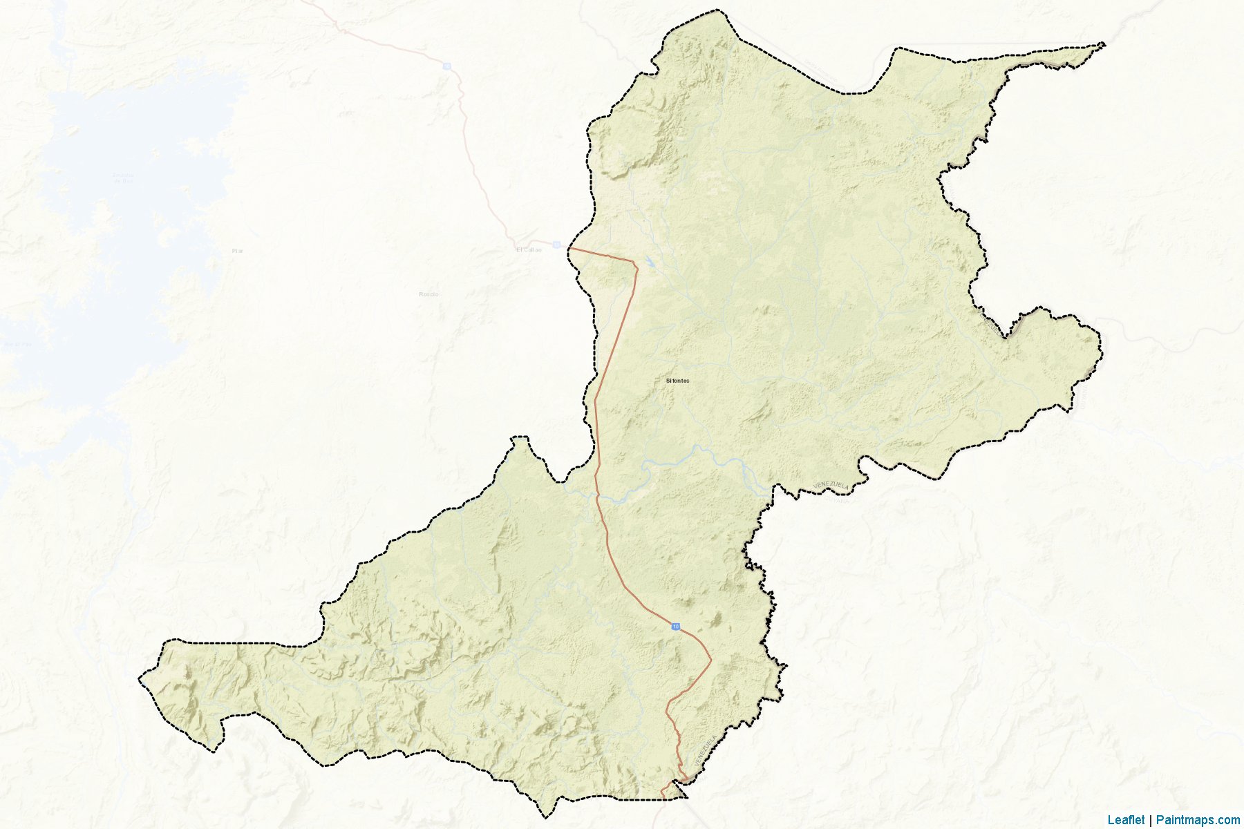 El Callao (Bolivar) Map Cropping Samples-2