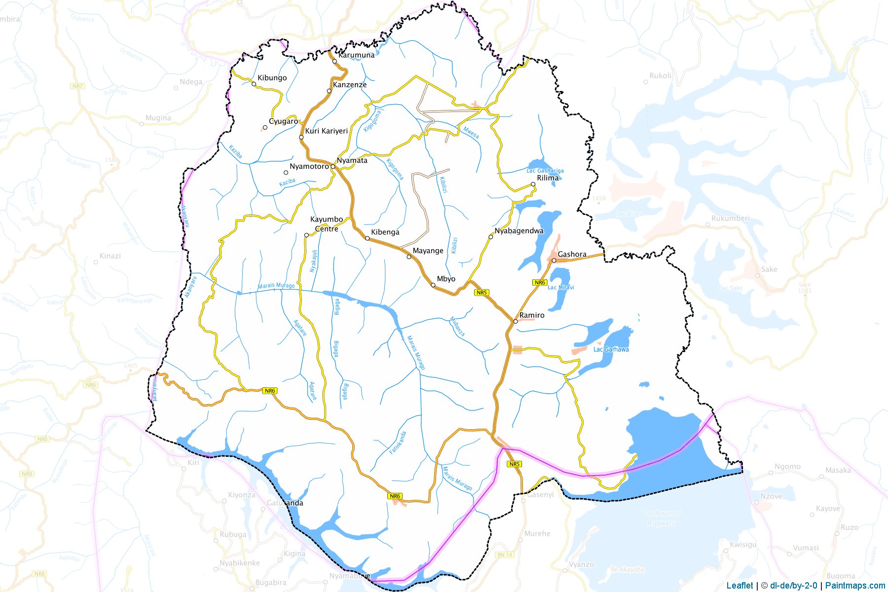 Muestras de recorte de mapas Bugesera (Eastern)-1