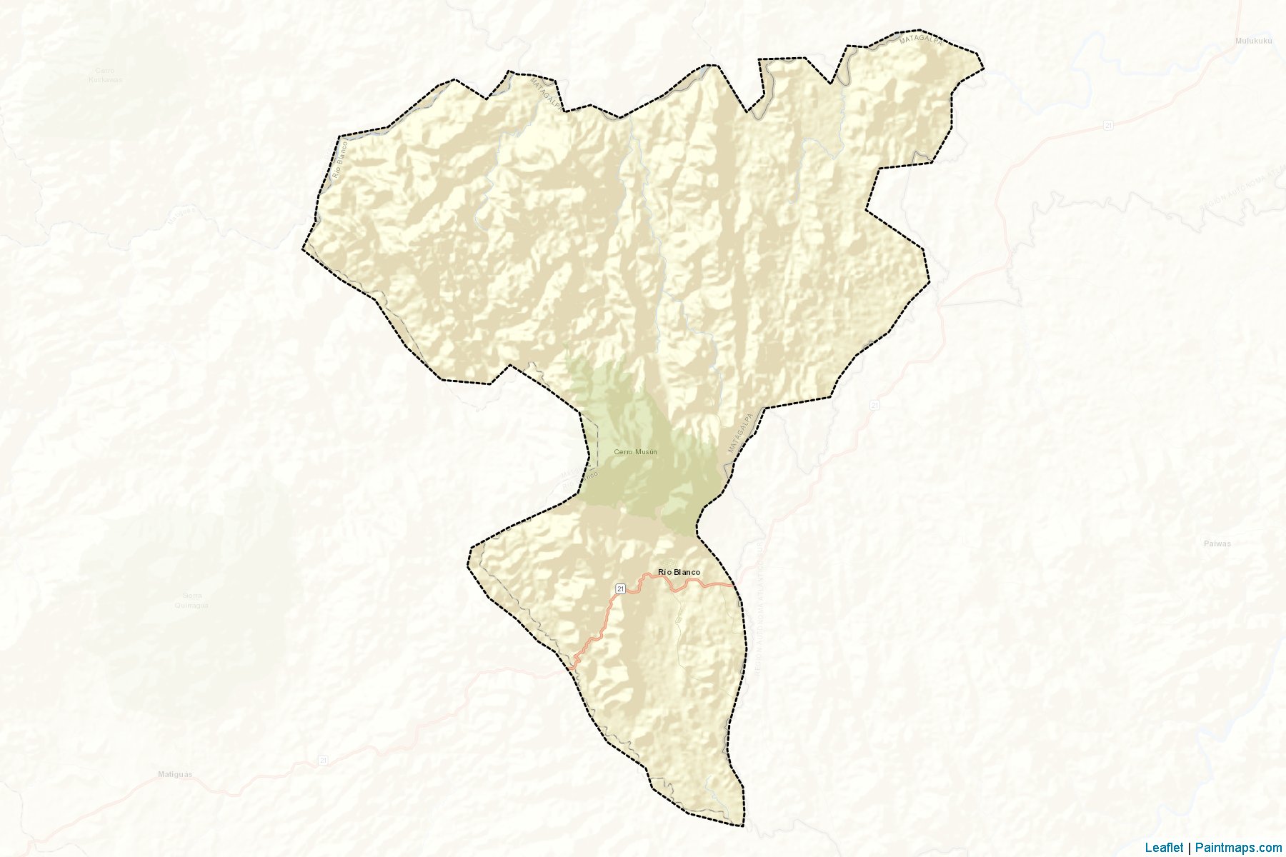 Muestras de recorte de mapas Rio Blanco (Matagalpa)-2