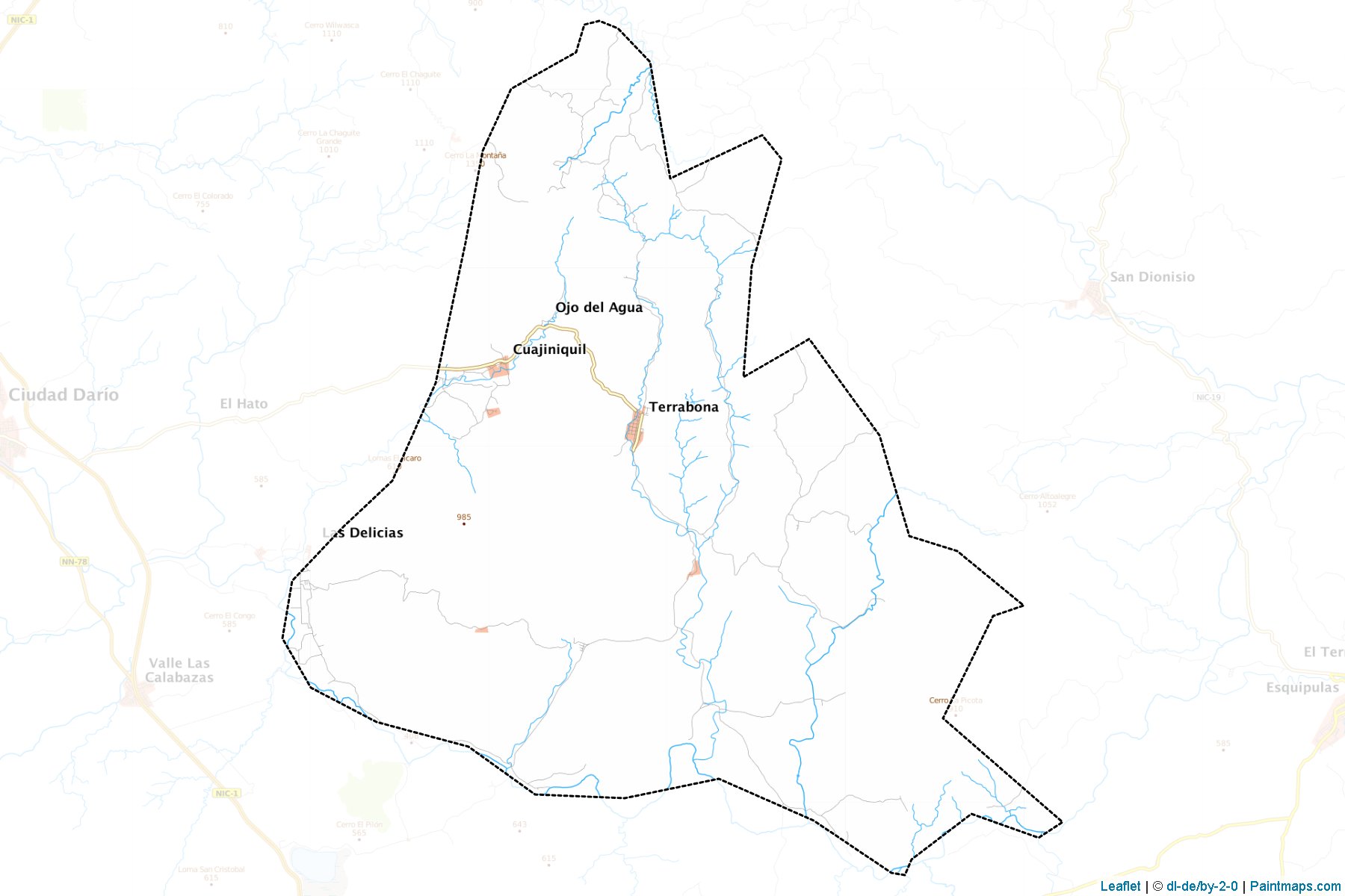 Muestras de recorte de mapas Terrabona (Matagalpa)-1