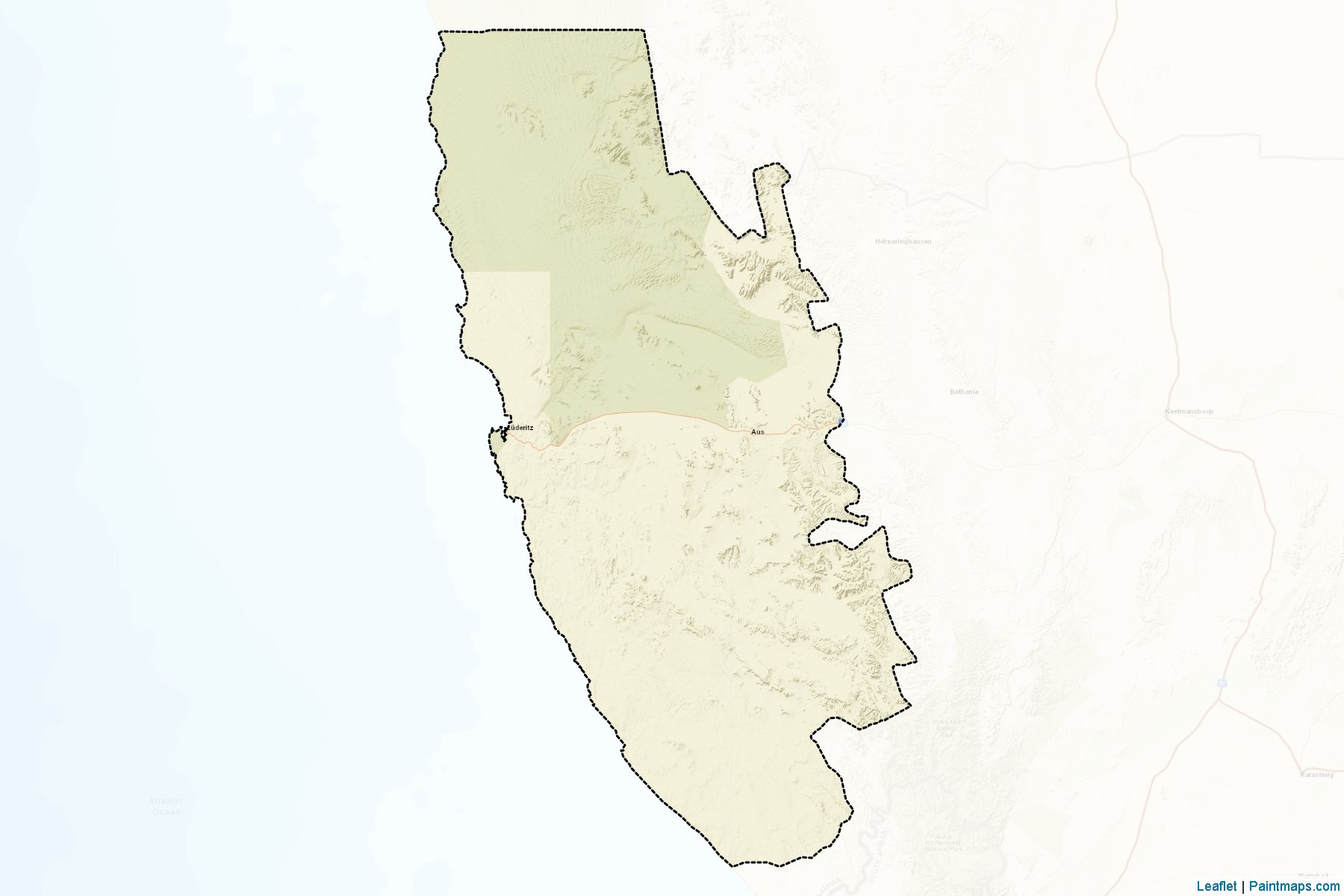 Muestras de recorte de mapas Luderitz (Karas)-2