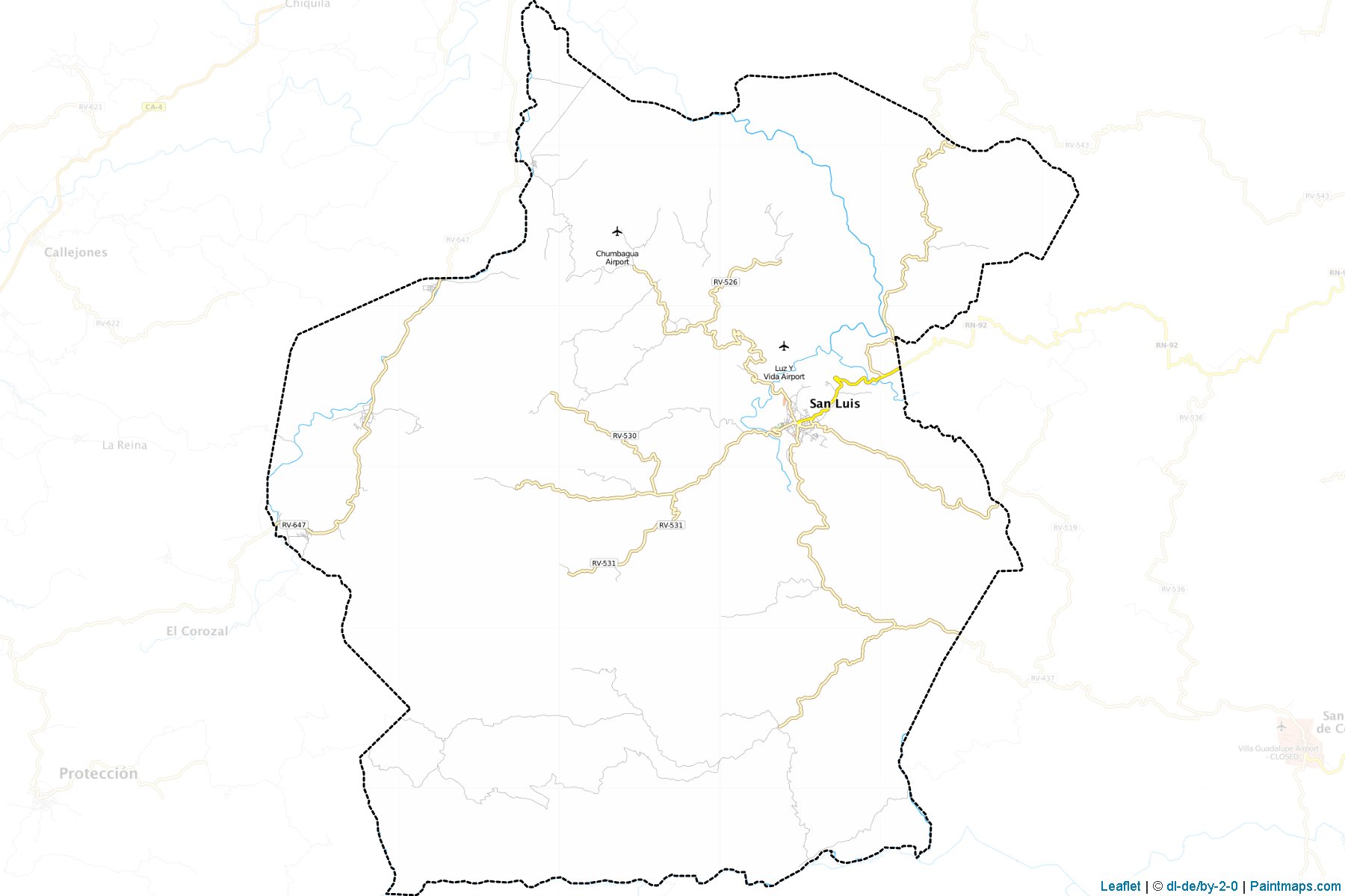 Muestras de recorte de mapas San Luis (Santa Bárbara)-1