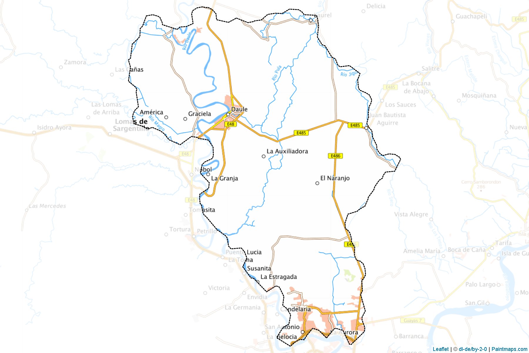 Daule (Guayas) Map Cropping Samples-1