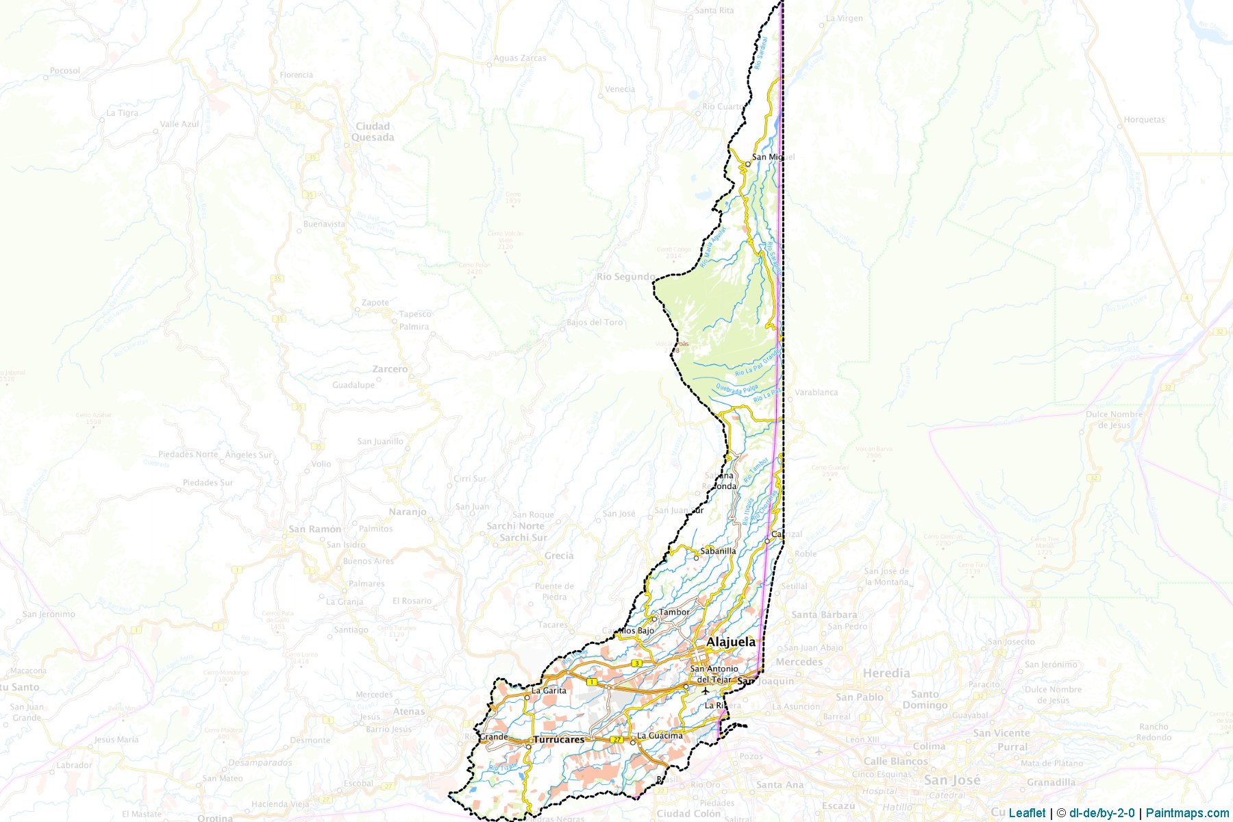 Alajuela (Alajuela) Map Cropping Samples-1