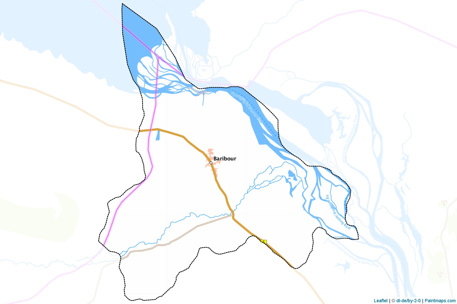 Baribour (Kampong Chhnang) Map Cropping Samples-1