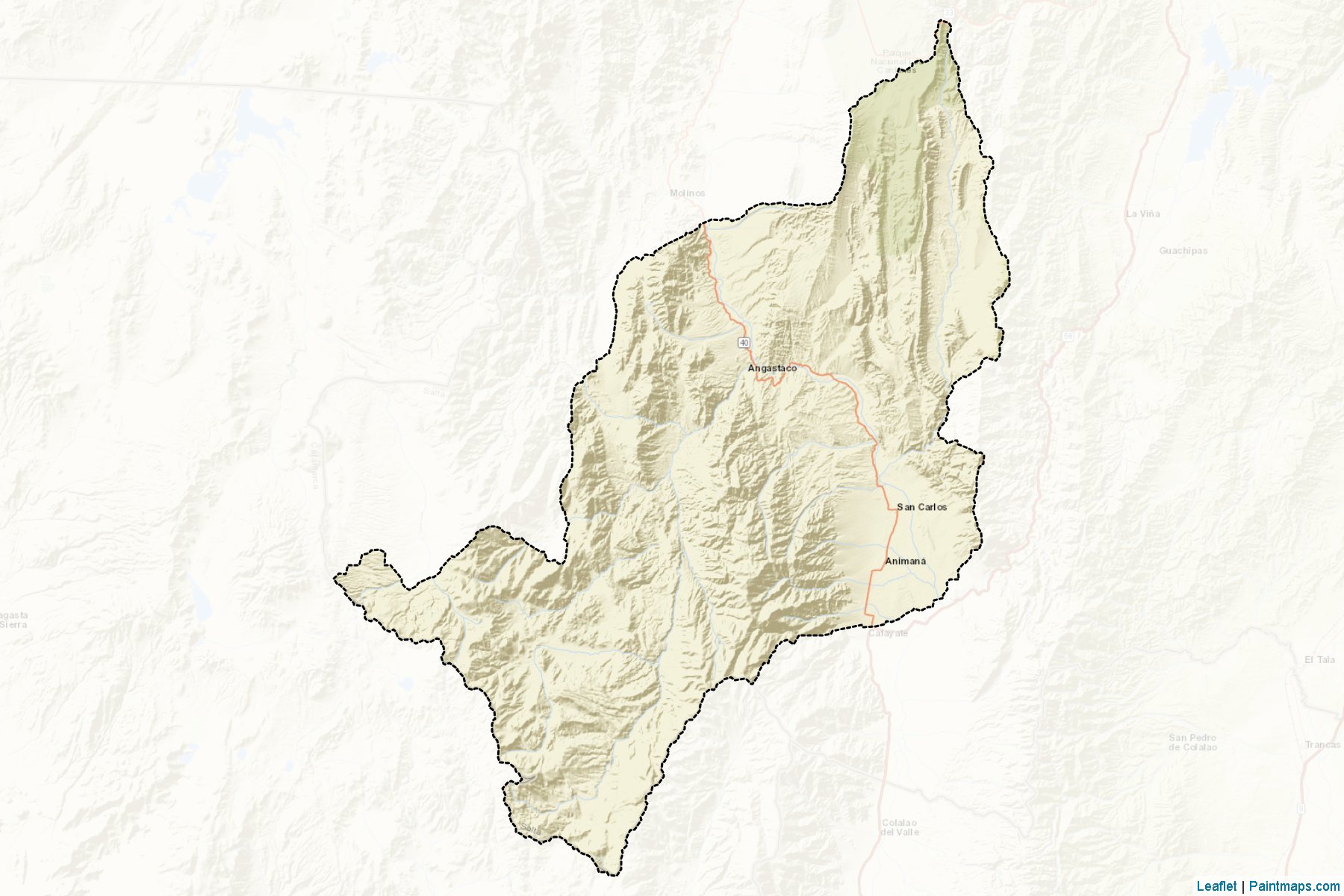 Muestras de recorte de mapas San Carlos (Salta)-2