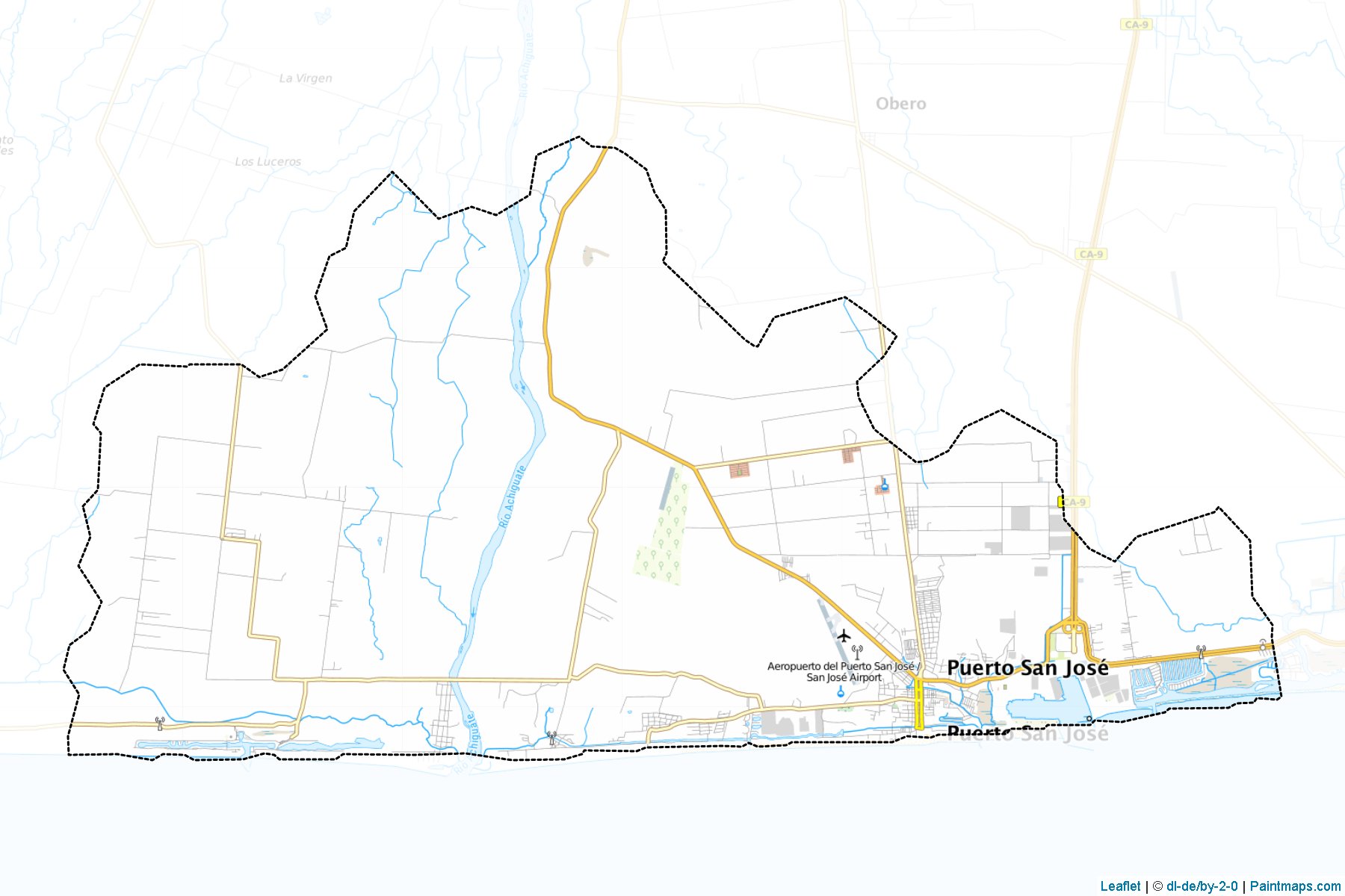 Muestras de recorte de mapas San Jose (Escuintla)-1