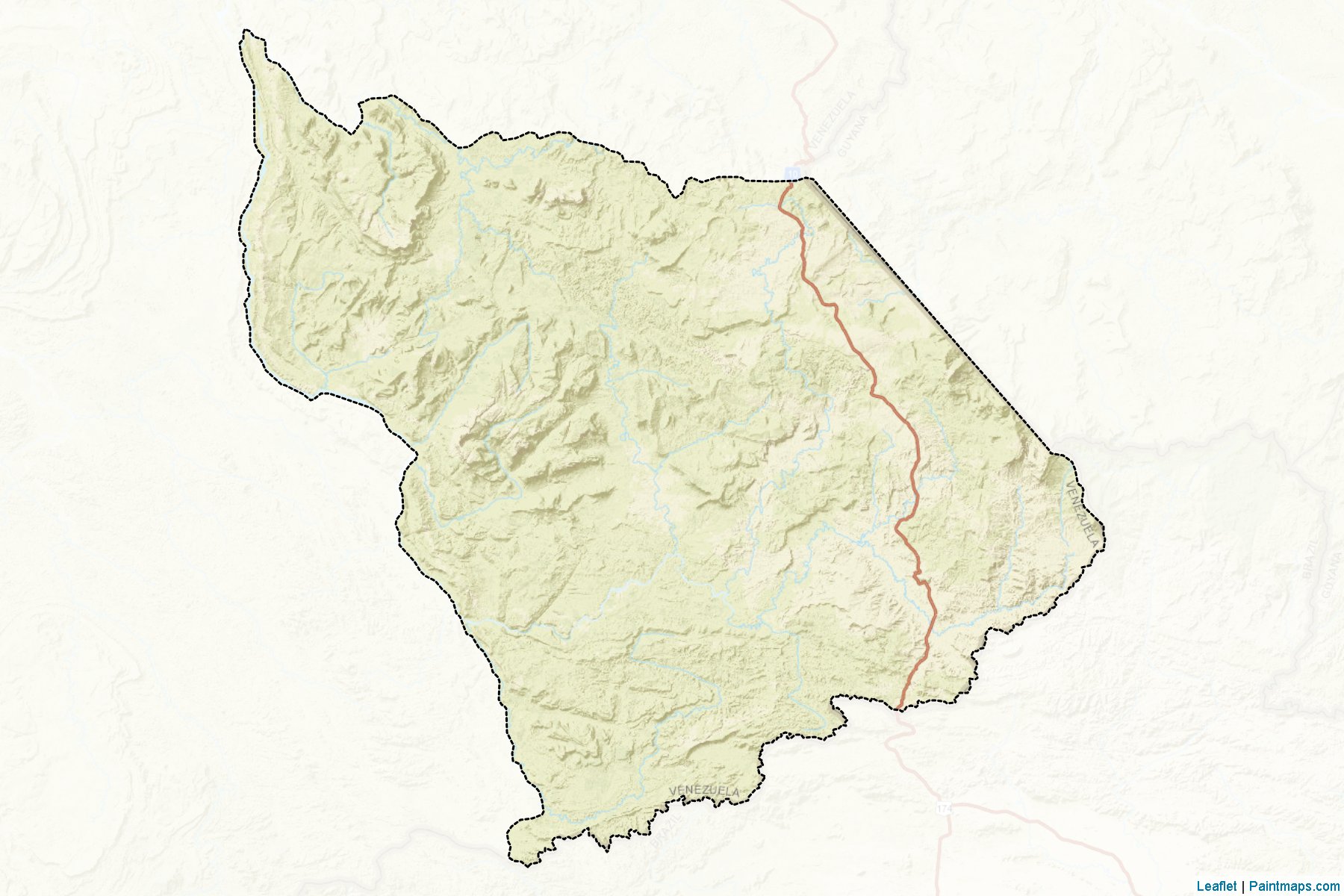 Gran Sabana (Bolivar) Map Cropping Samples-2