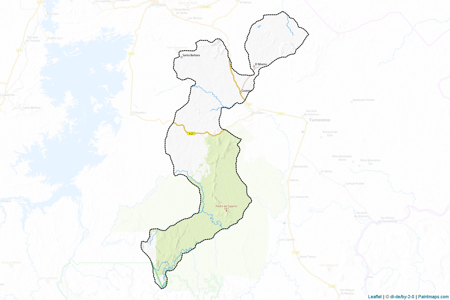 Muestras de recorte de mapas Roscio (Bolívar)-1