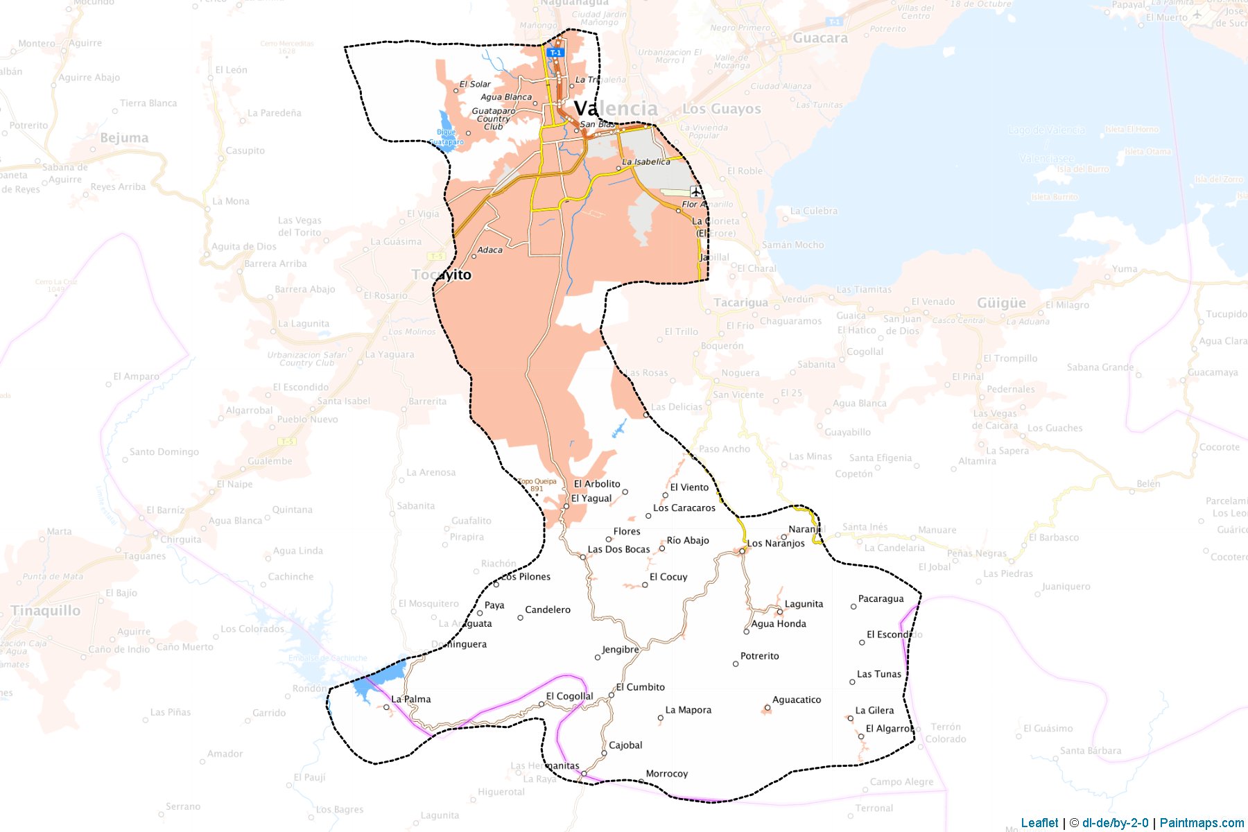 Valencia (Carabobo) Map Cropping Samples-1