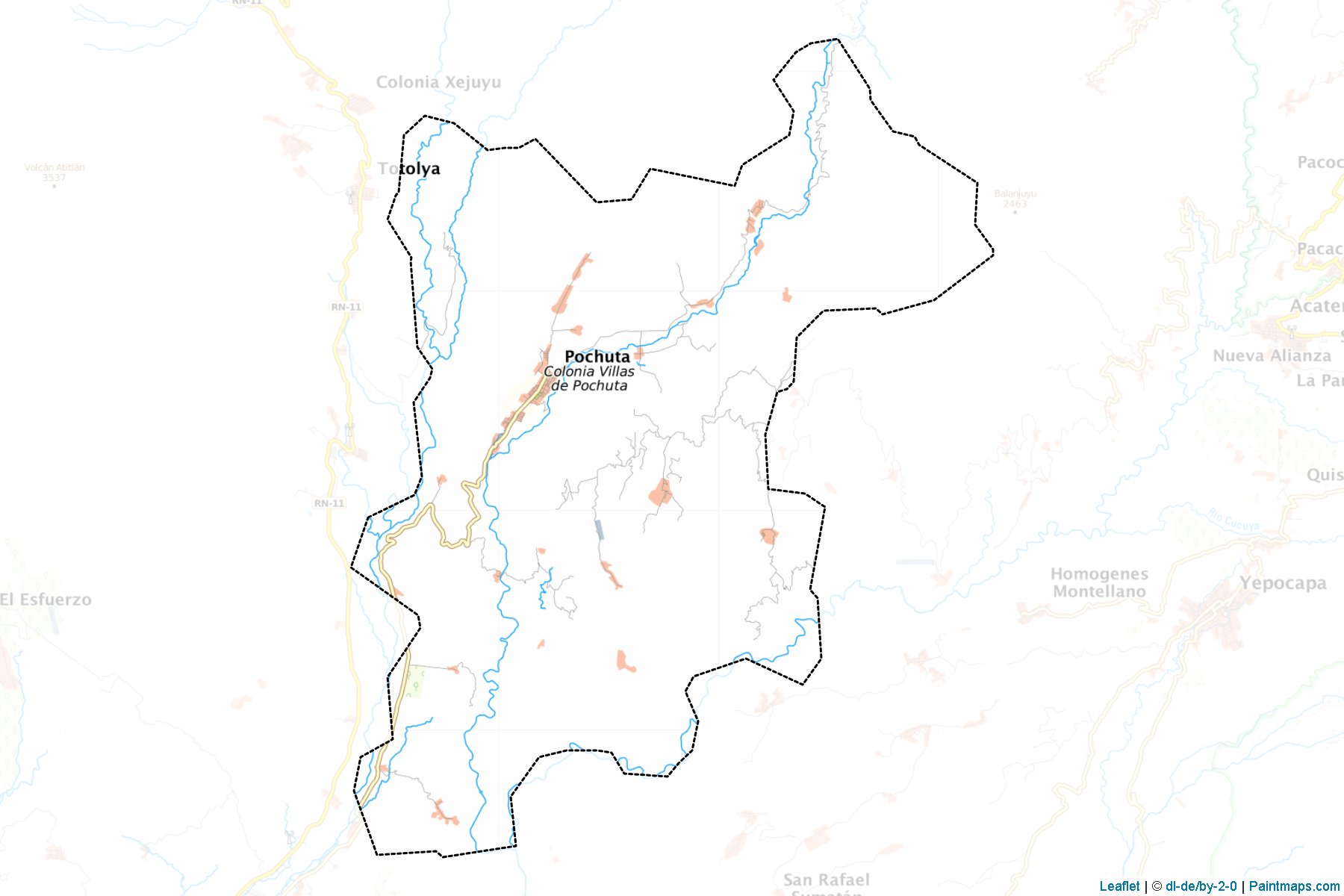 Muestras de recorte de mapas Pochuta (Chimaltenango)-1