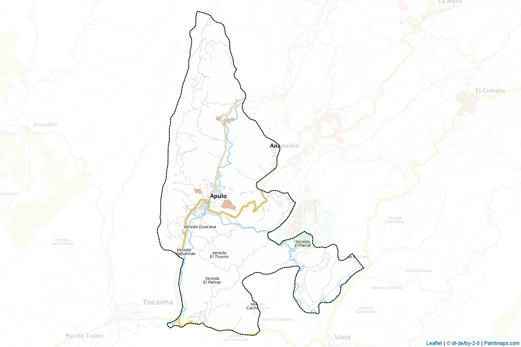 Apulo (Cundinamarca) Map Cropping Samples-1