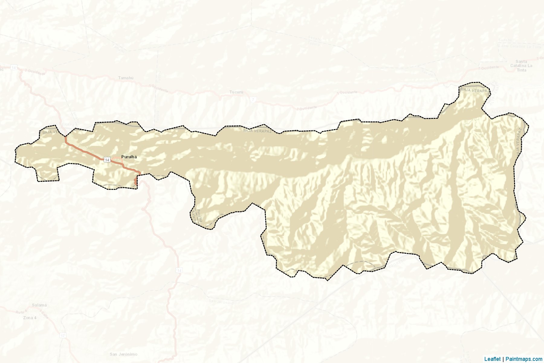 Muestras de recorte de mapas Purula (Baja Verapaz)-2