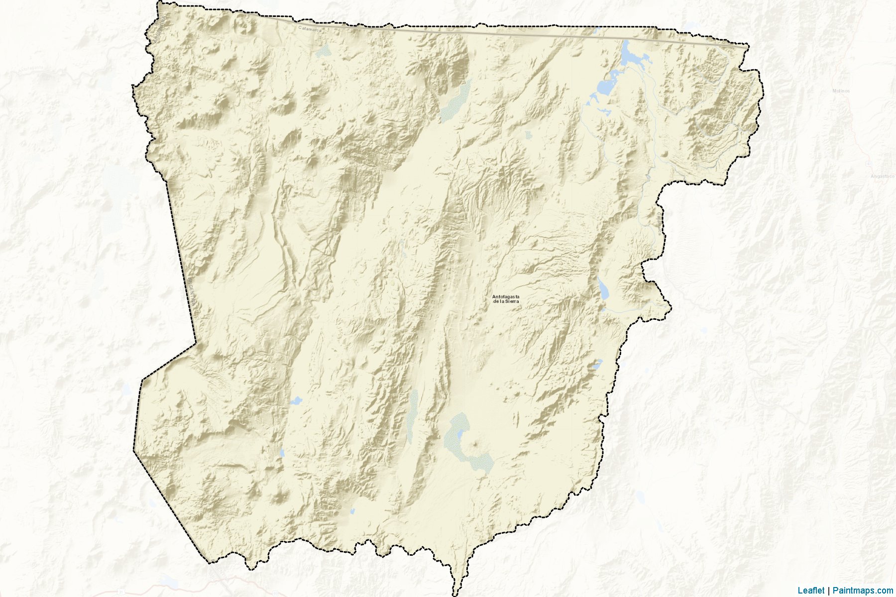 Muestras de recorte de mapas Antofagasta De La Sierra (Catamarca)-2