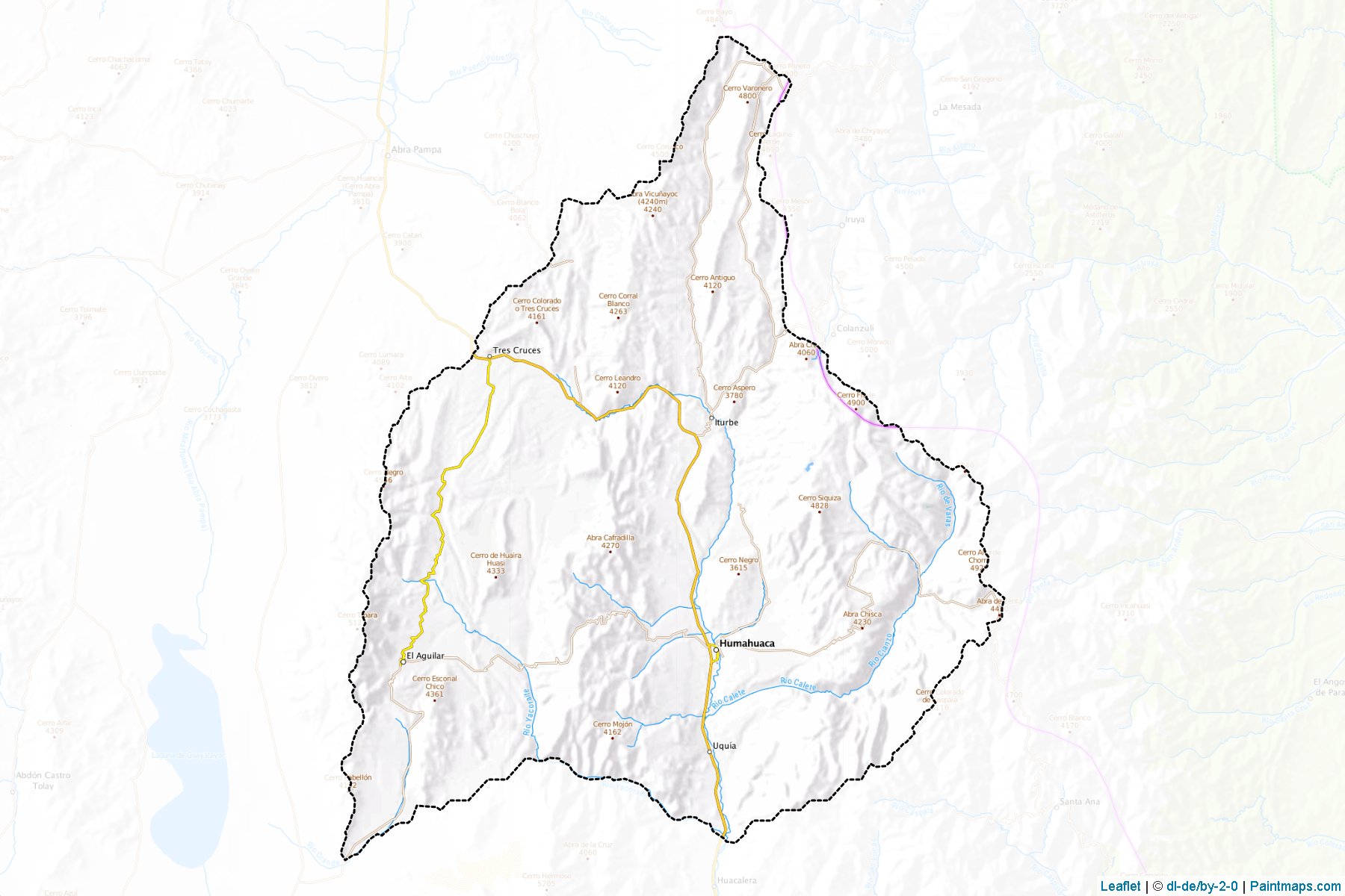 Muestras de recorte de mapas Humahuaca (Jujuy)-1