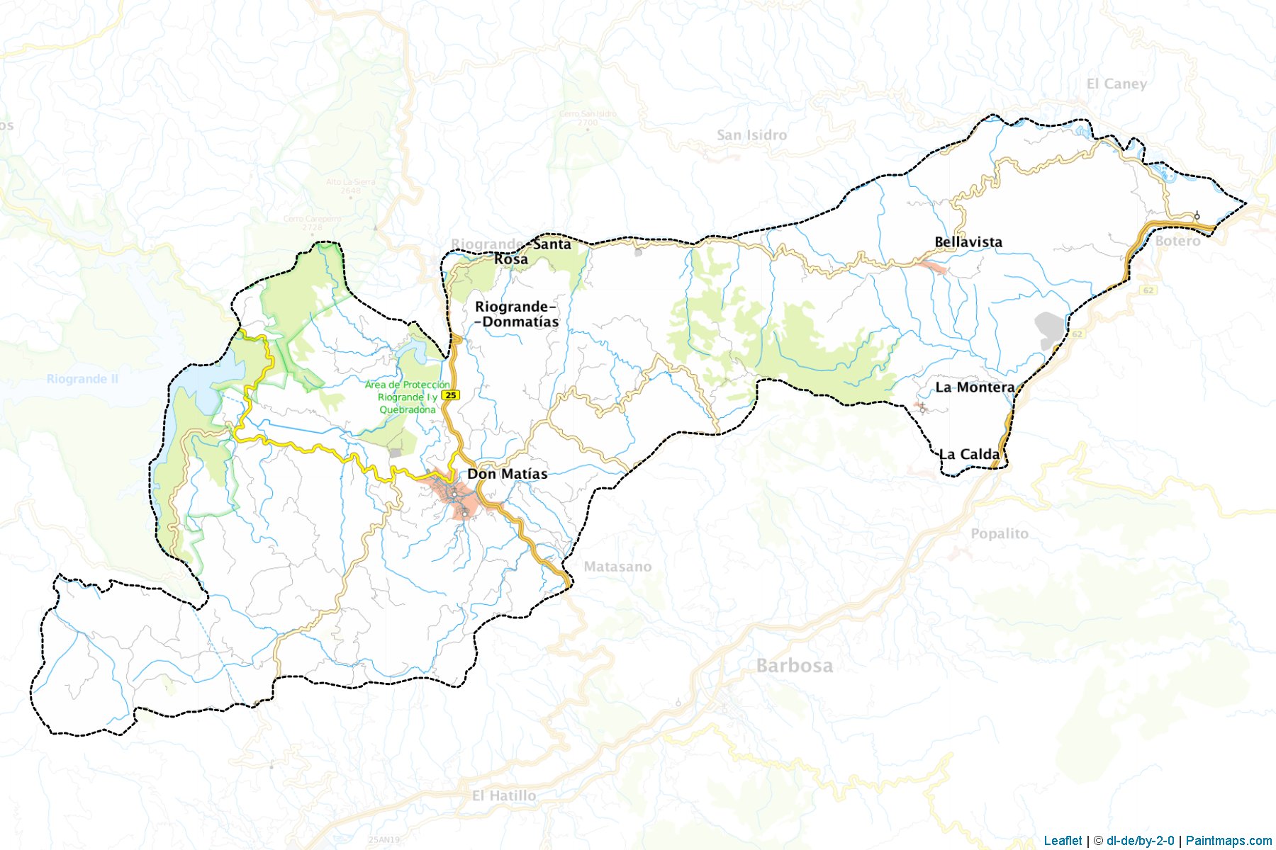 Muestras de recorte de mapas Don Matías (Antioquia)-1