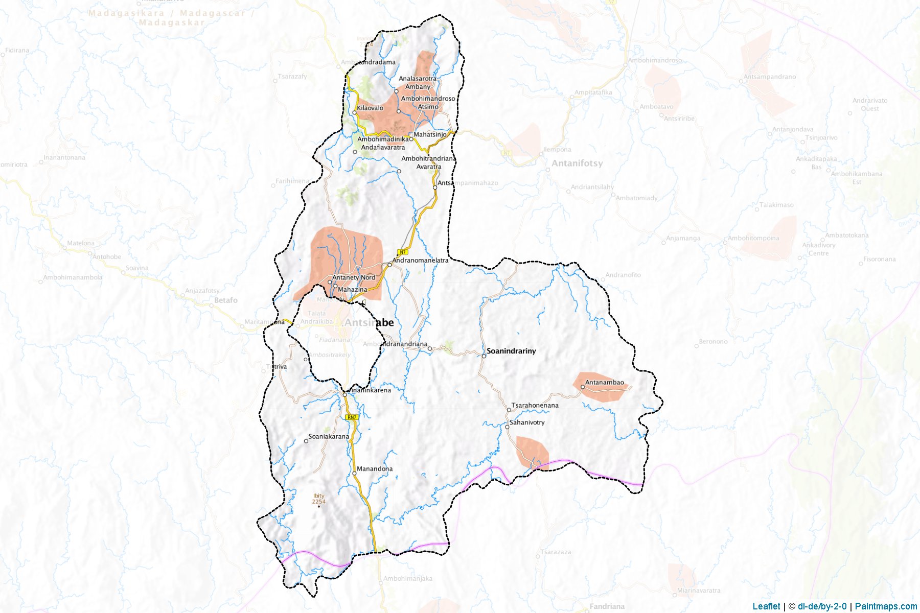 Antsirabe (Antananarivo) Map Cropping Samples-1