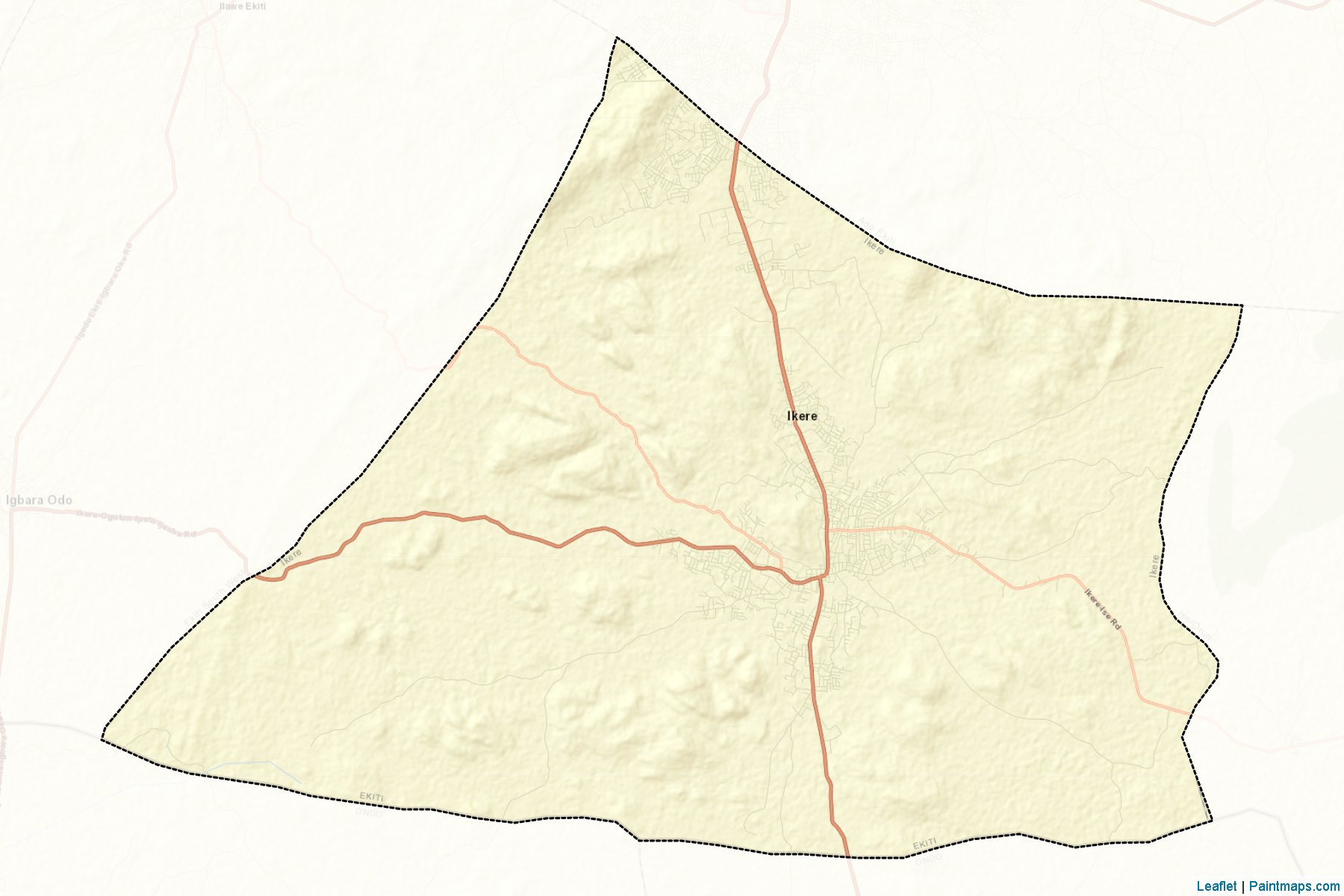 Ikere (Ekiti) Map Cropping Samples-2