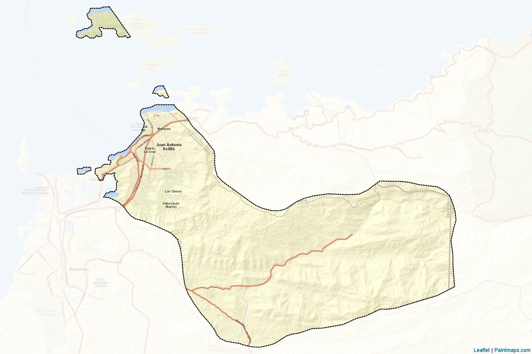 Sotillo (Anzoategui) Haritası Örnekleri-2