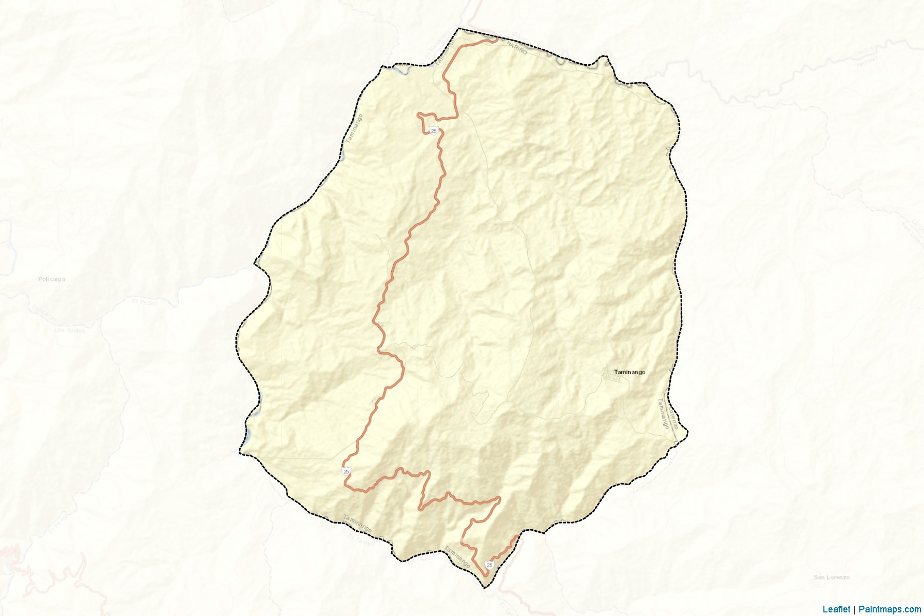 Taminango (Nariño) Map Cropping Samples-2