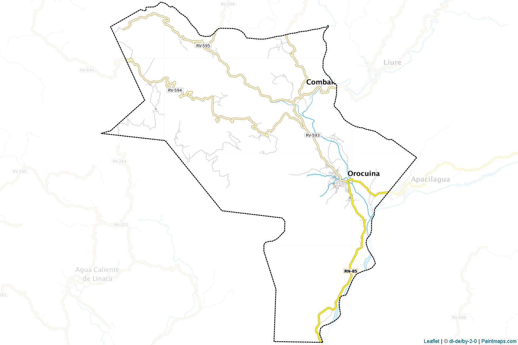 Orocuina (Choluteca) Map Cropping Samples-1