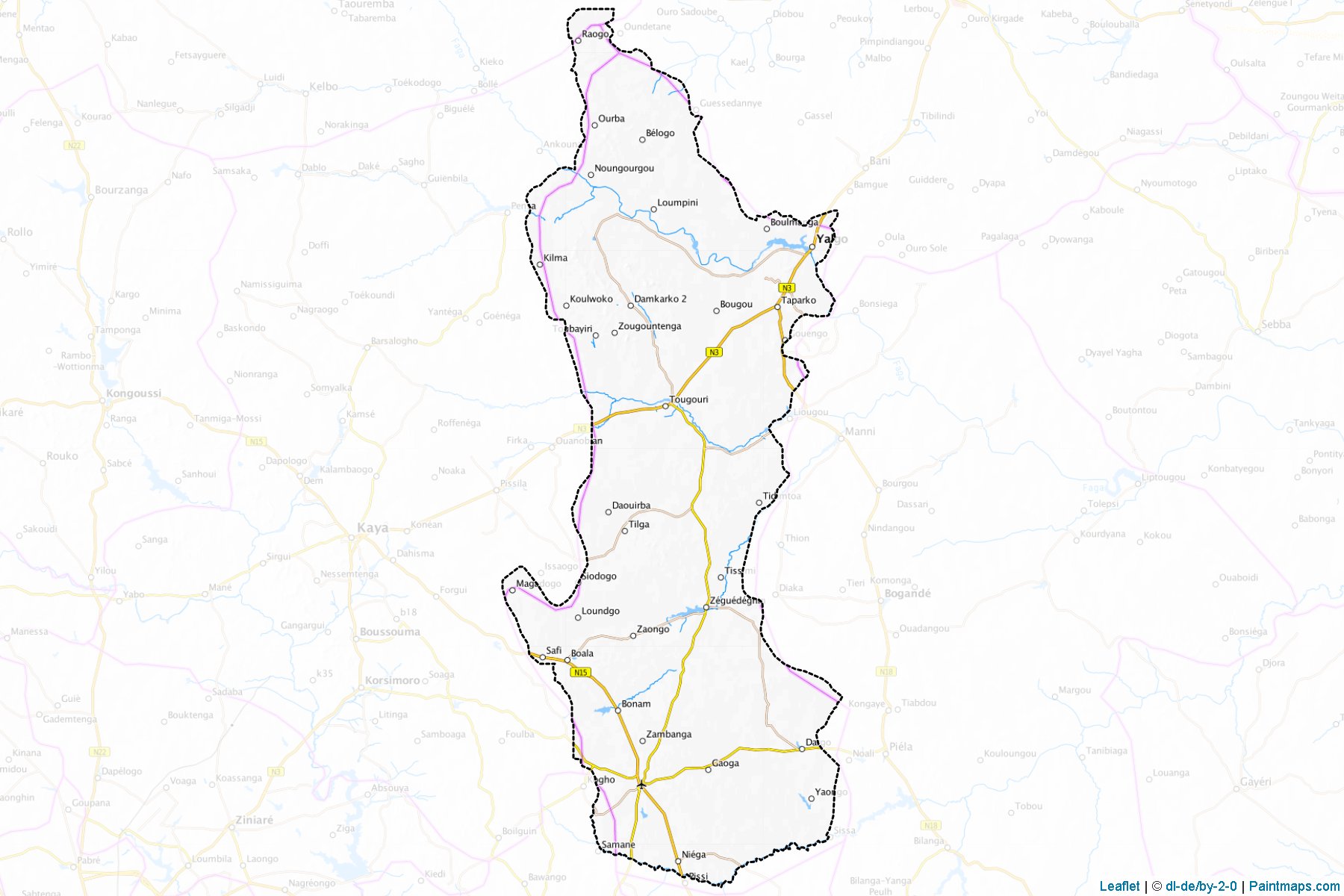 Namentenga (Centre Nord) Map Cropping Samples-1