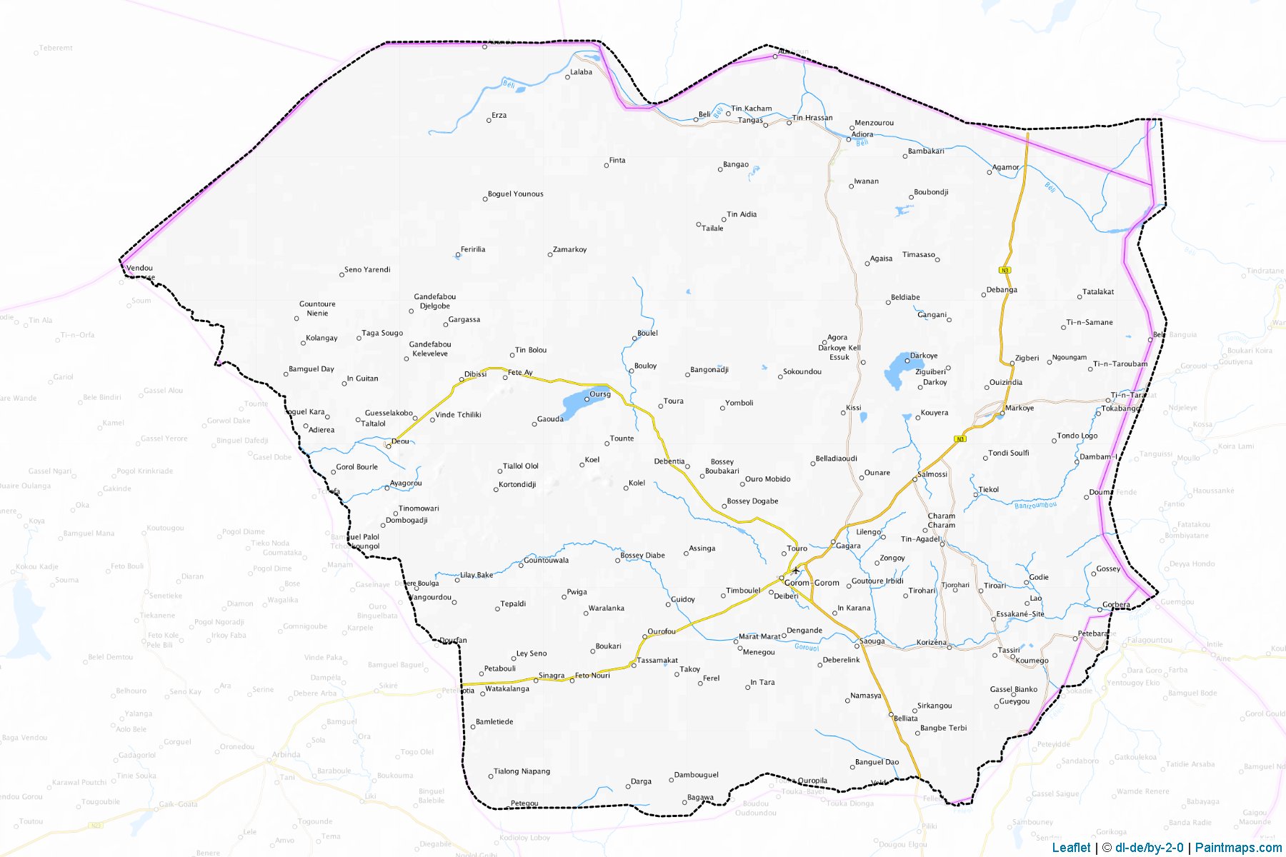 Oudalan (Sahel) Map Cropping Samples-1