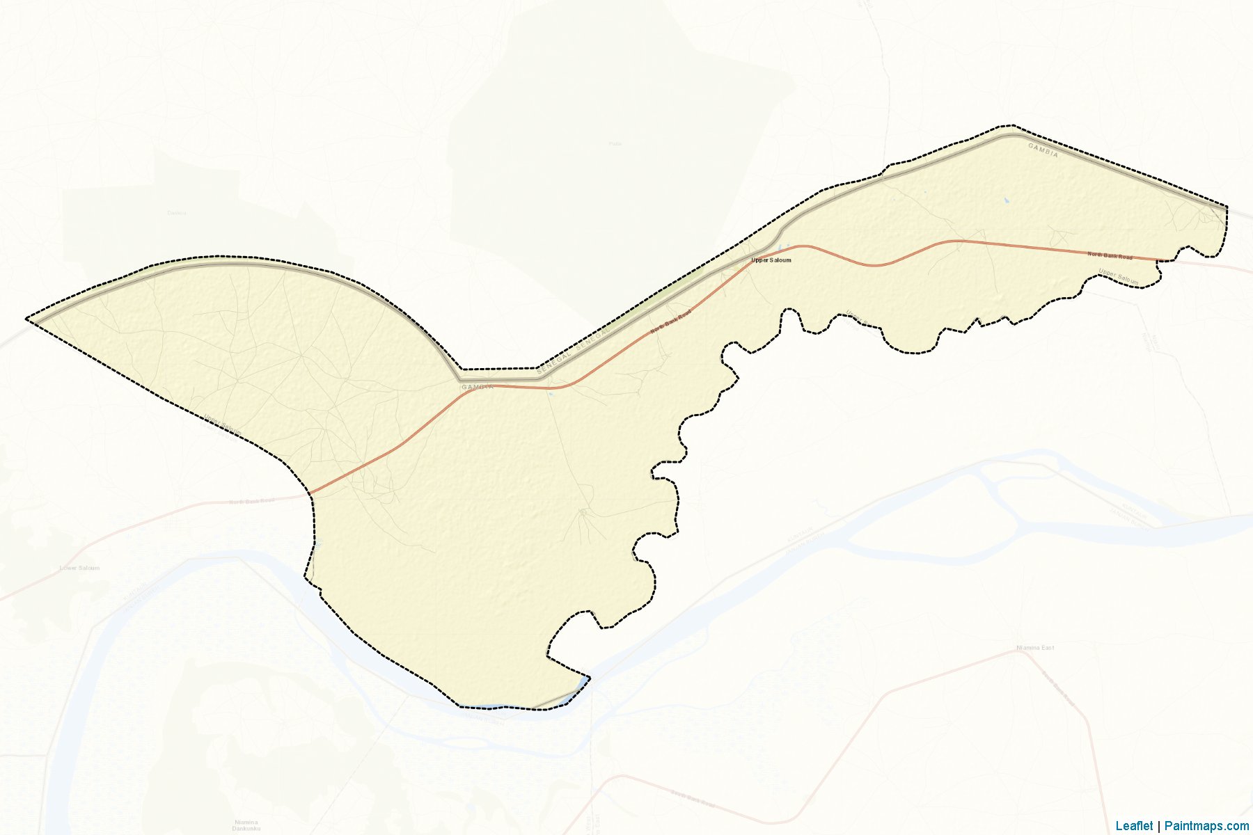 Upper Saloum (Central River) Map Cropping Samples-2