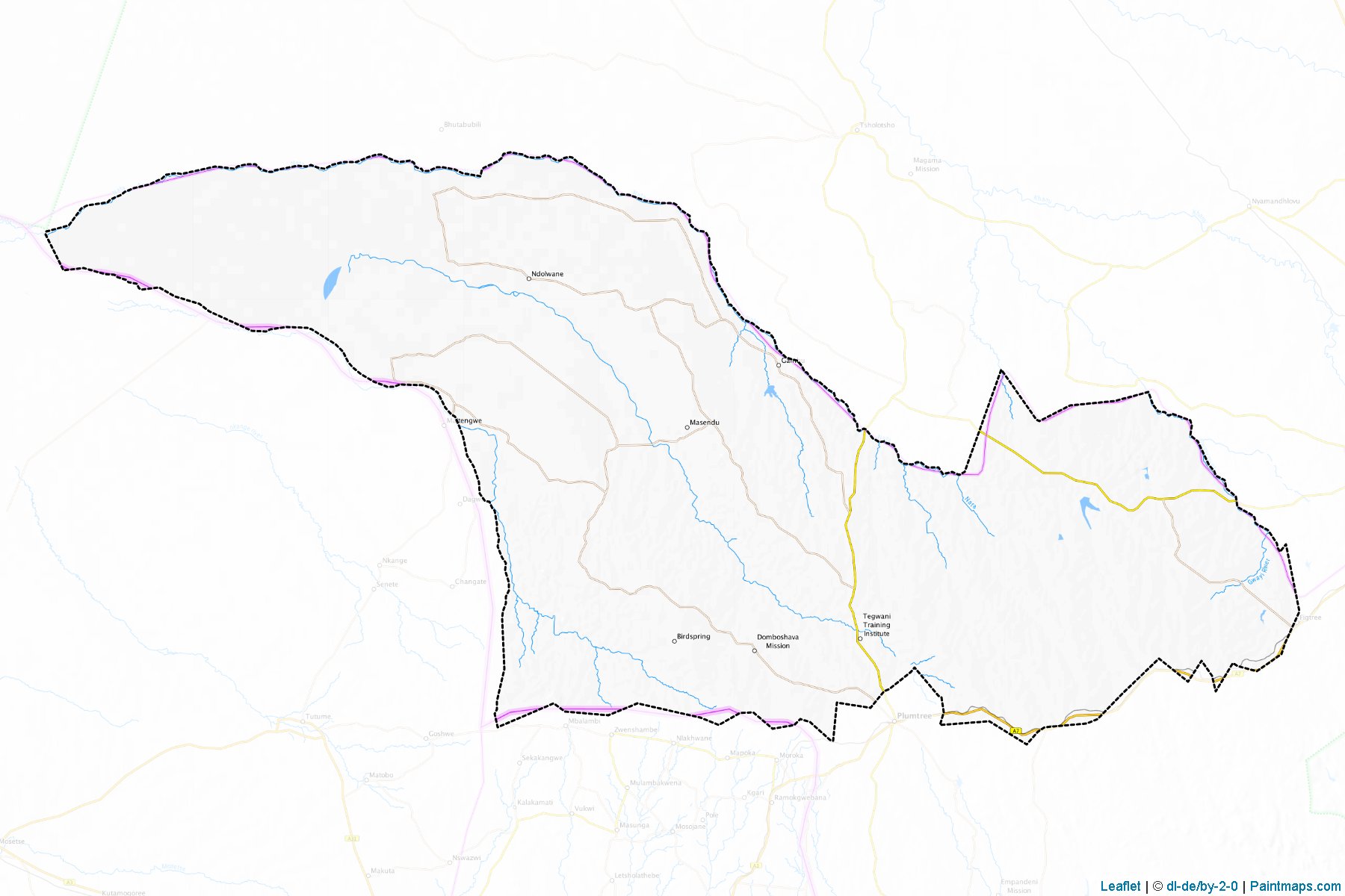 Bulilimamangwe District (Matabeleland South) Map Cropping Samples-1