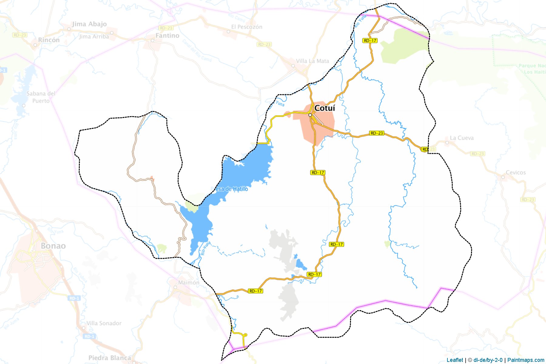 Muestras de recorte de mapas Cotuí (Sanchez Ramírez)-1