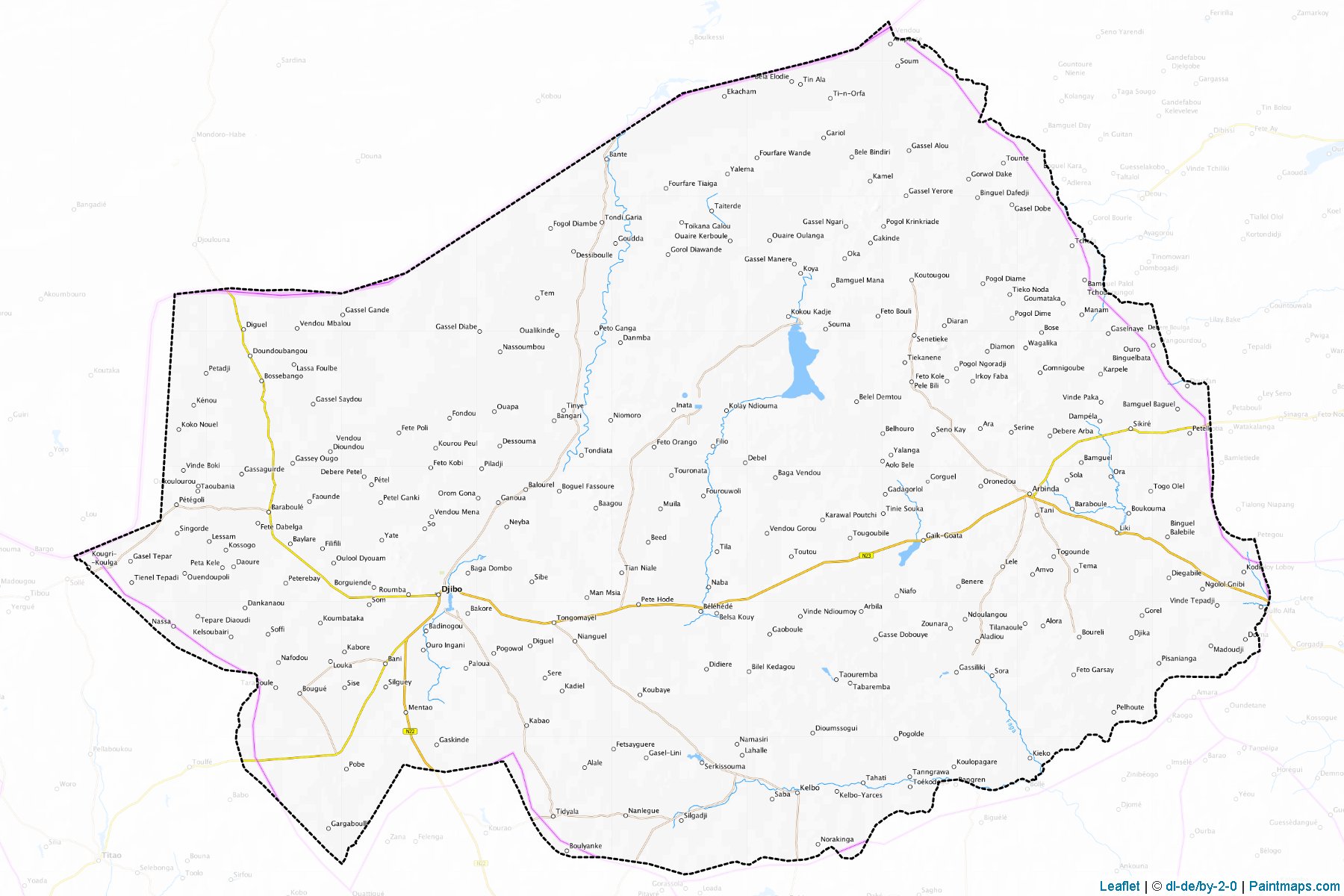 Soum (Sahel) Map Cropping Samples-1