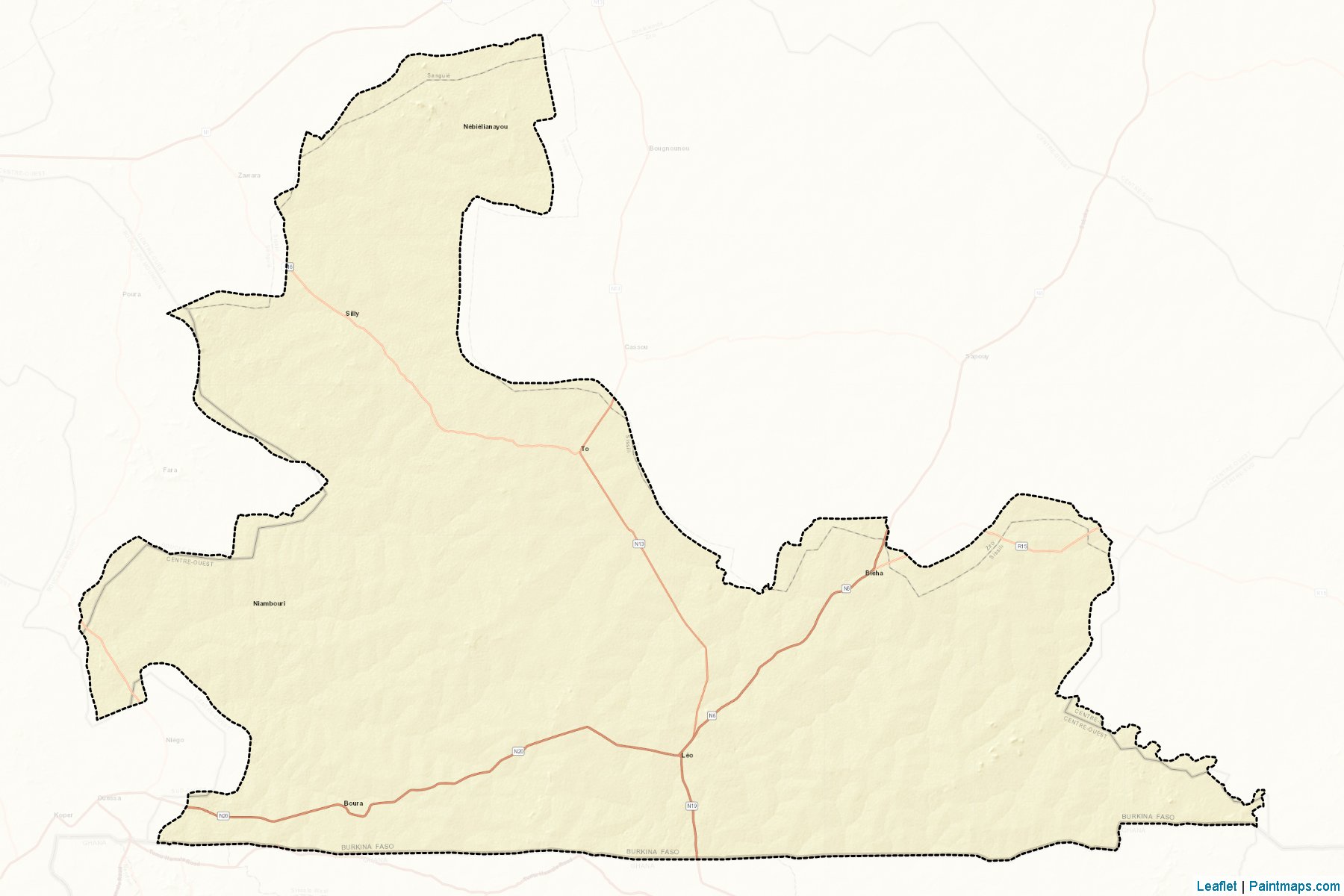 Sissili (Centre Ouest) Map Cropping Samples-2