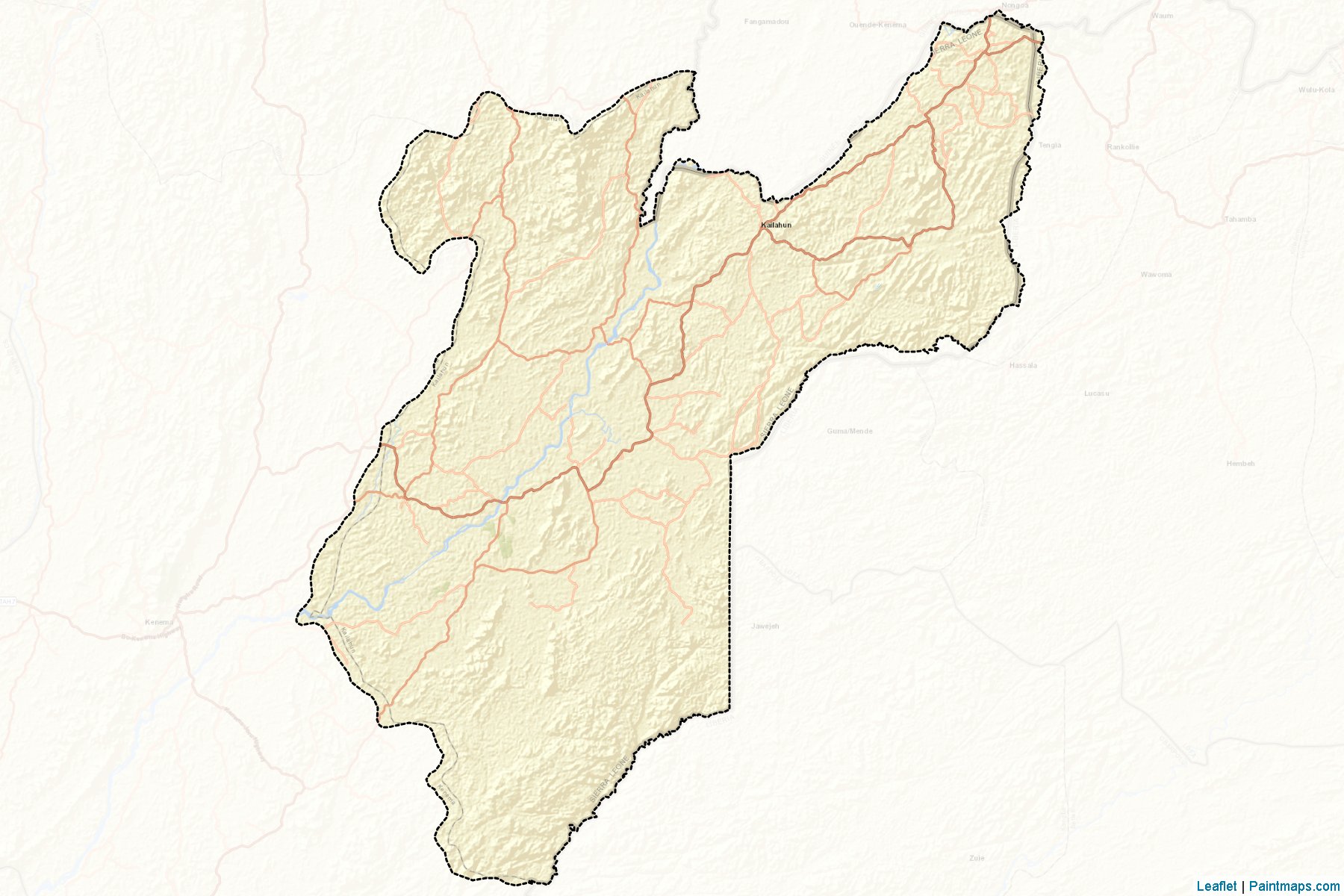 Kailahun (Eastern) Map Cropping Samples-2