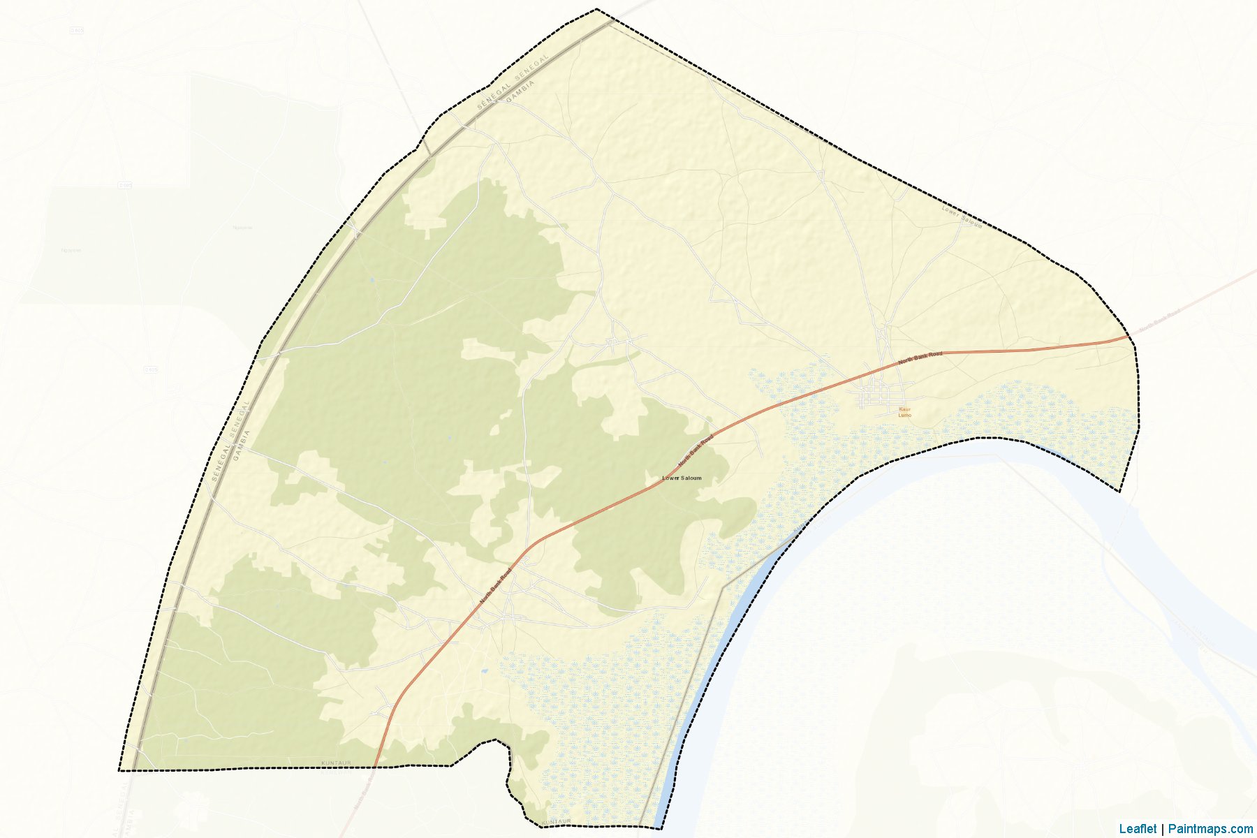 Muestras de recorte de mapas Lower Saloum (Central River)-2