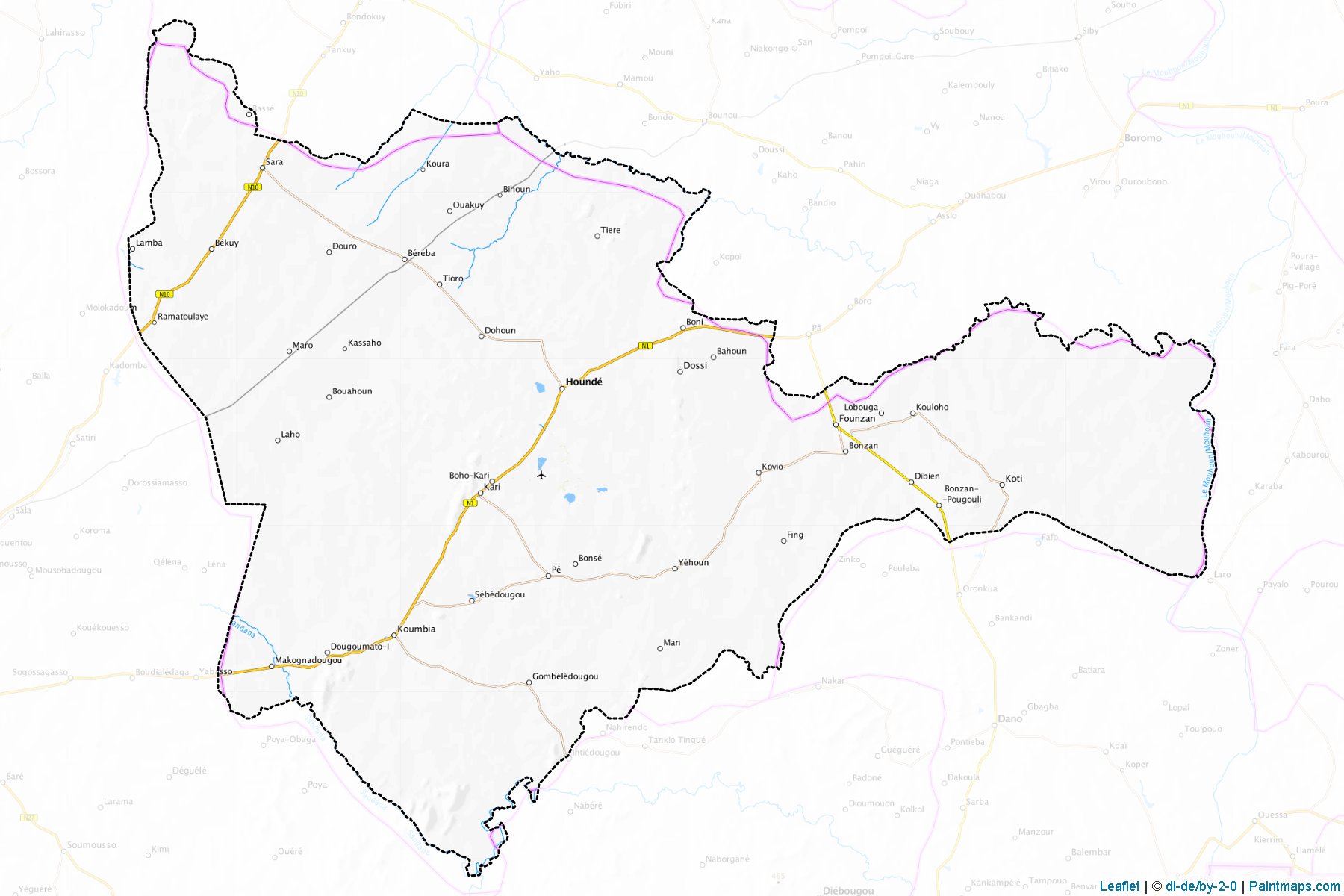 Tuy (Hauts Bassins) Map Cropping Samples-1