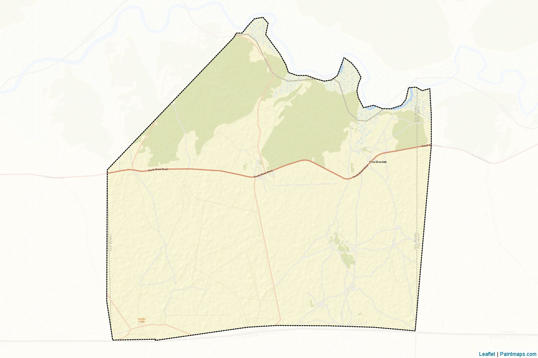 Muestras de recorte de mapas Foni Bondali (West Coast)-2