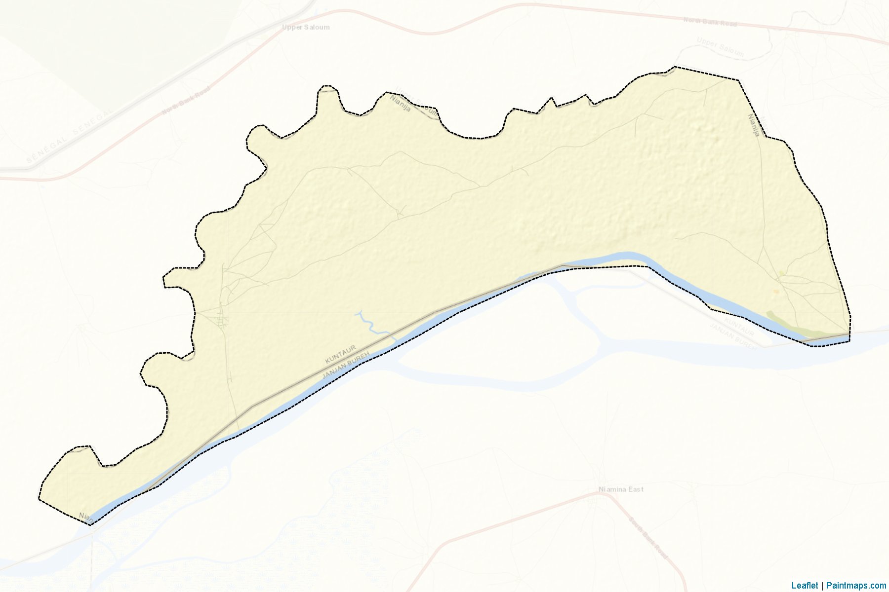 Nianija (Central River) Map Cropping Samples-2