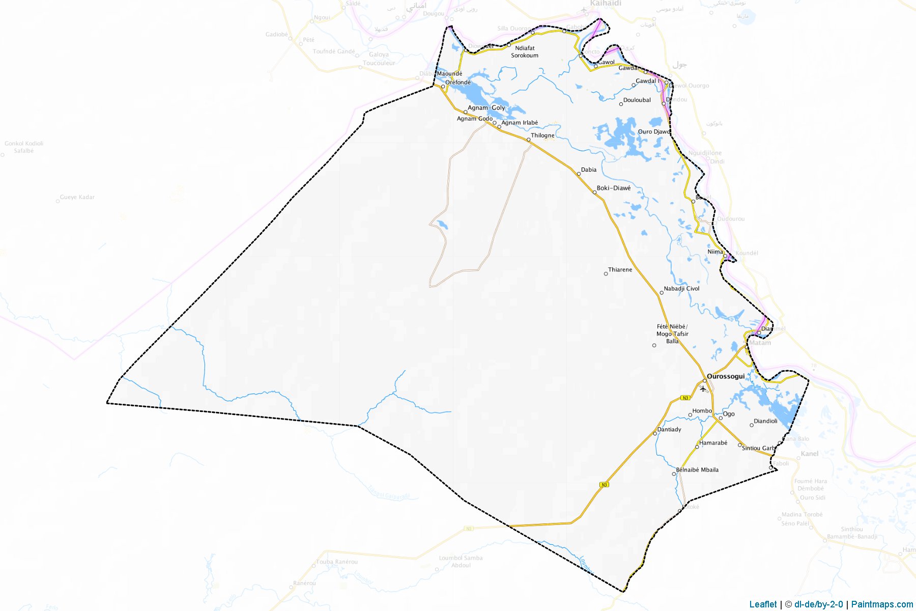 Matam (Matam) Map Cropping Samples-1