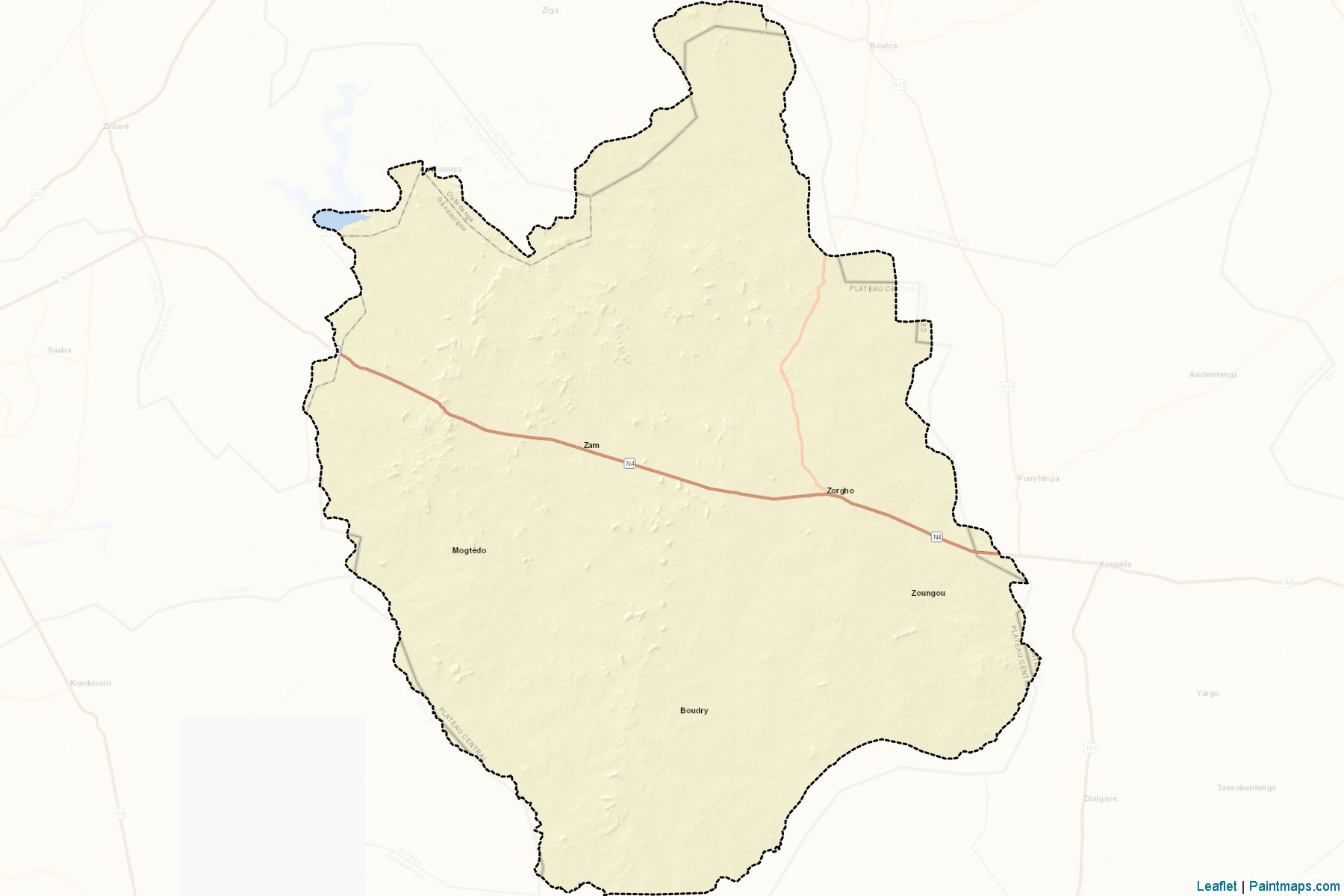 Ganzourgou (Plateau Central) Map Cropping Samples-2