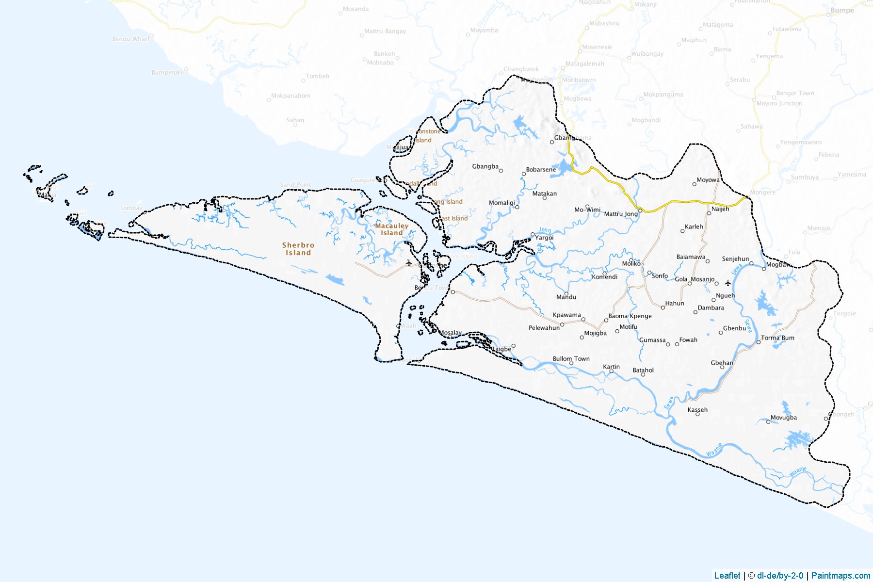 Bonthe (Southern) Map Cropping Samples-1