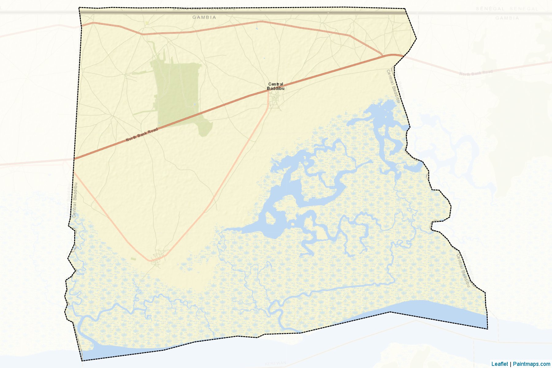 Central Baddibu (North Bank) Map Cropping Samples-2