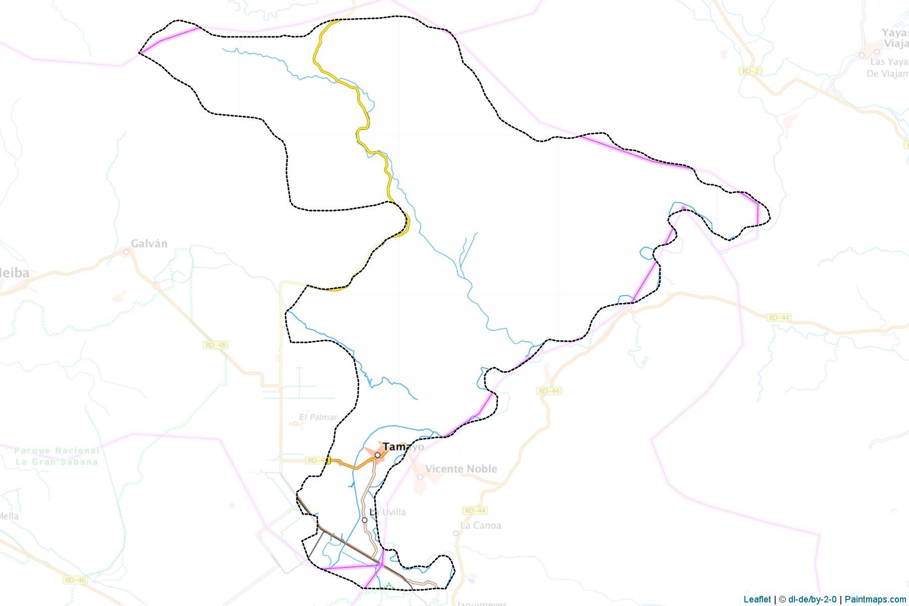 Muestras de recorte de mapas Tamayo (Bahoruco)-1