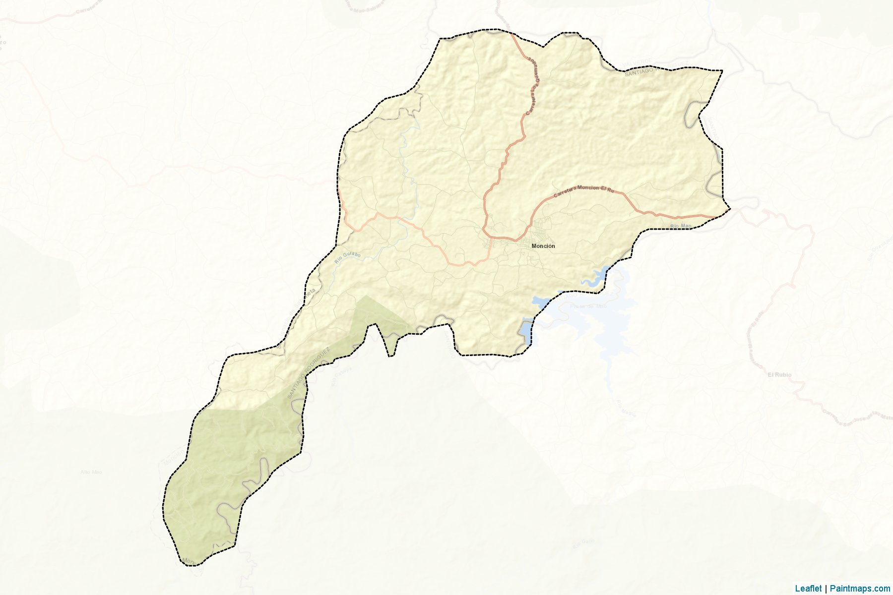 Muestras de recorte de mapas Monción (Santiago Rodríguez)-2