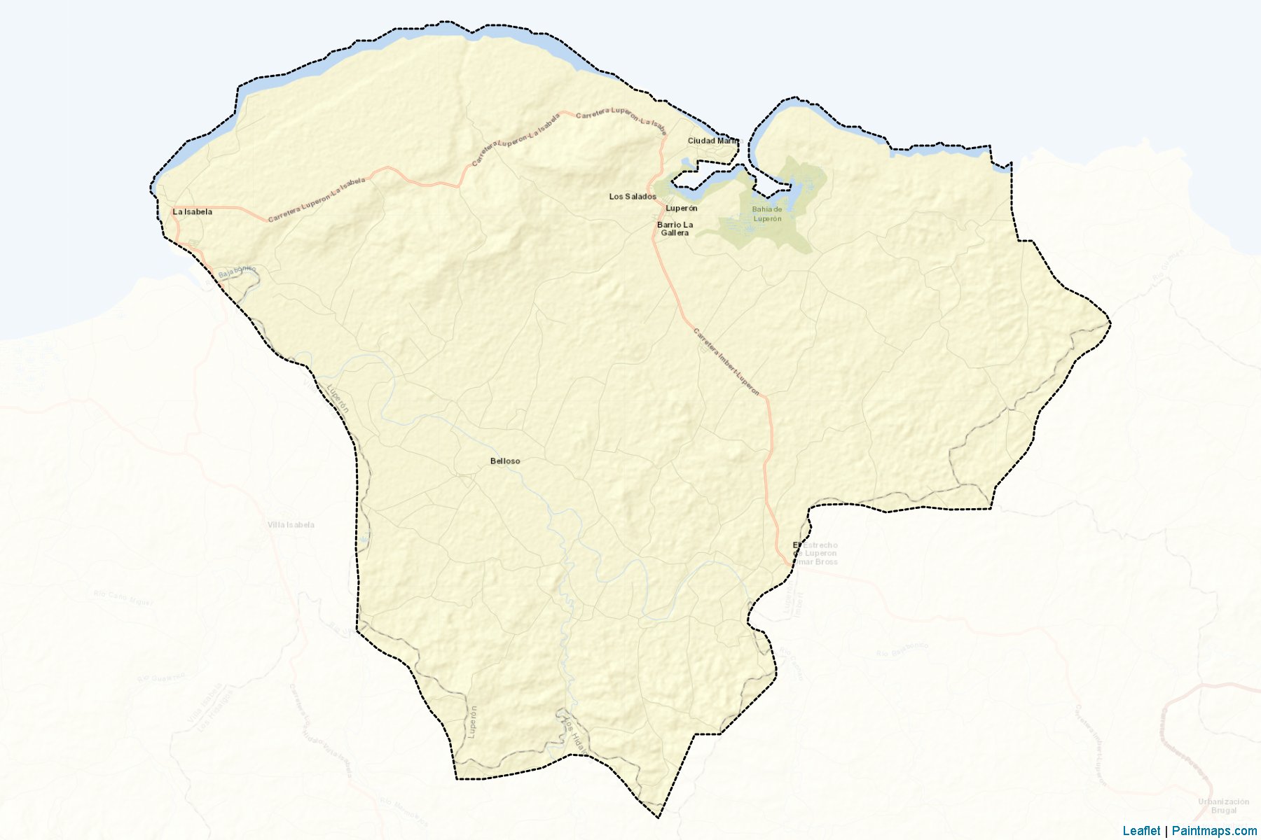 Muestras de recorte de mapas Luperón (Puerto Plata)-2