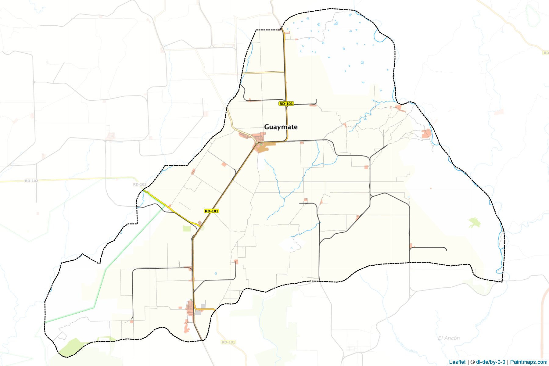 Muestras de recorte de mapas Guaymate (La Romana)-1