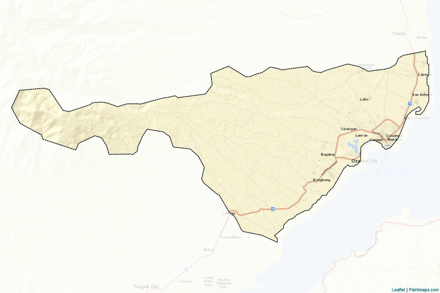 Ozamis City (Misamis Occidental) Map Cropping Samples-2