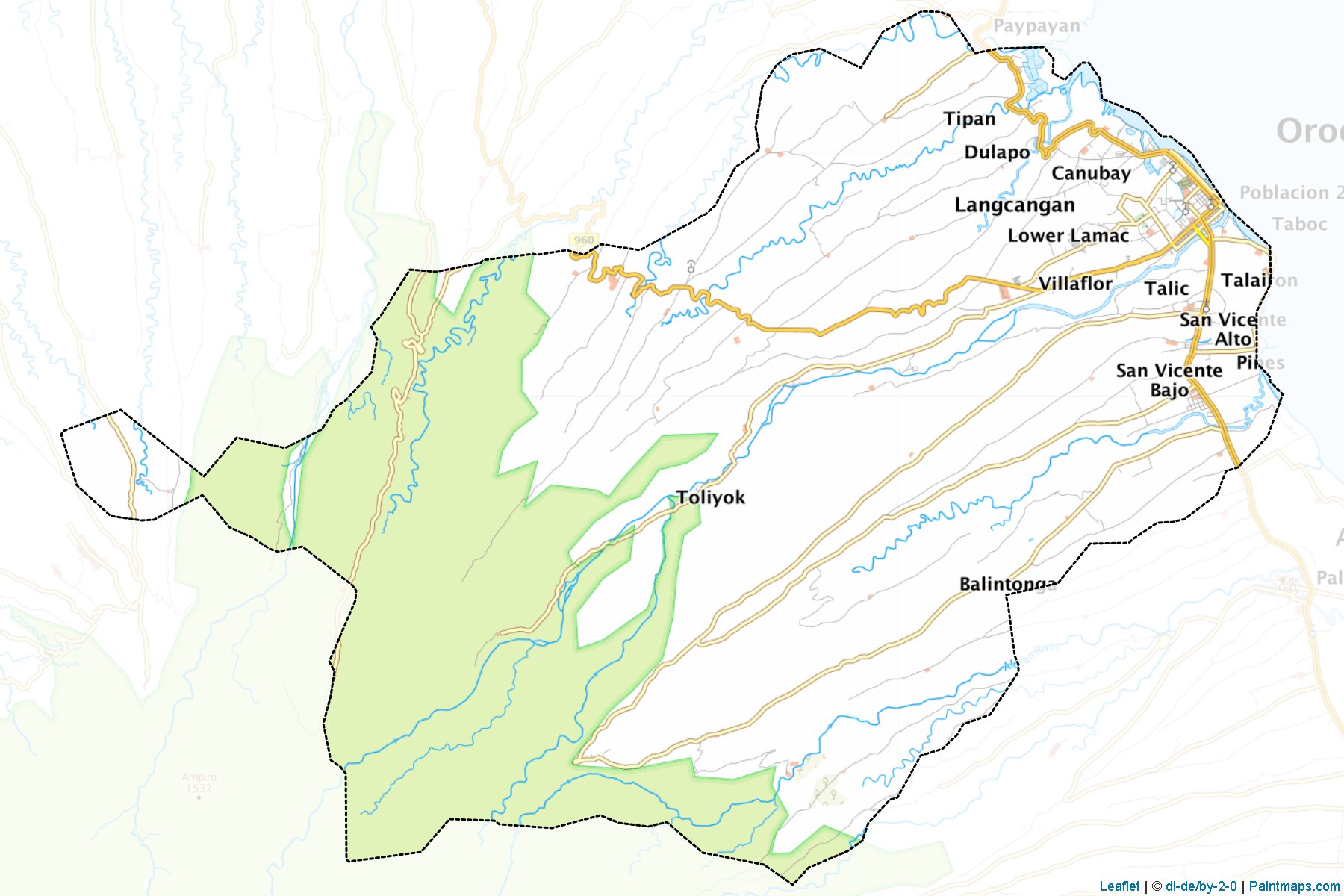 Oroquieta (Misamis Occidental) Map Cropping Samples-1