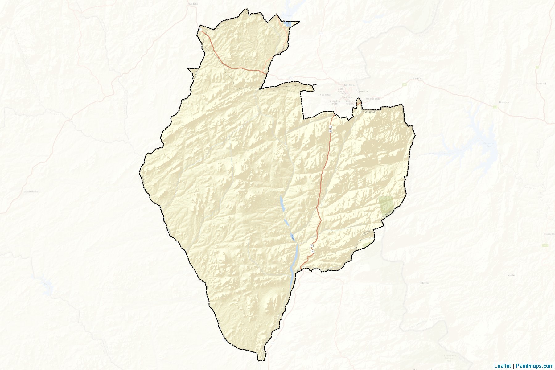 Chiadzwa (Manicaland) Map Cropping Samples-2